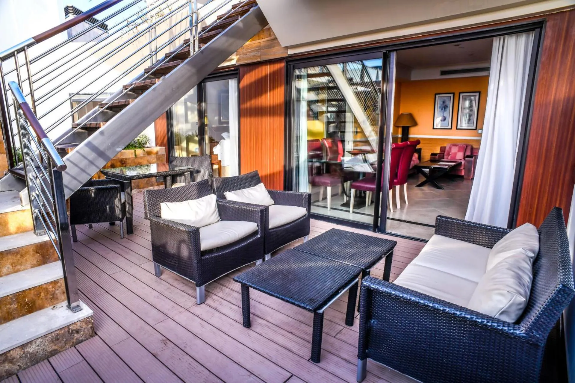 Balcony/Terrace in Gran Hotel Guadalpín Banus