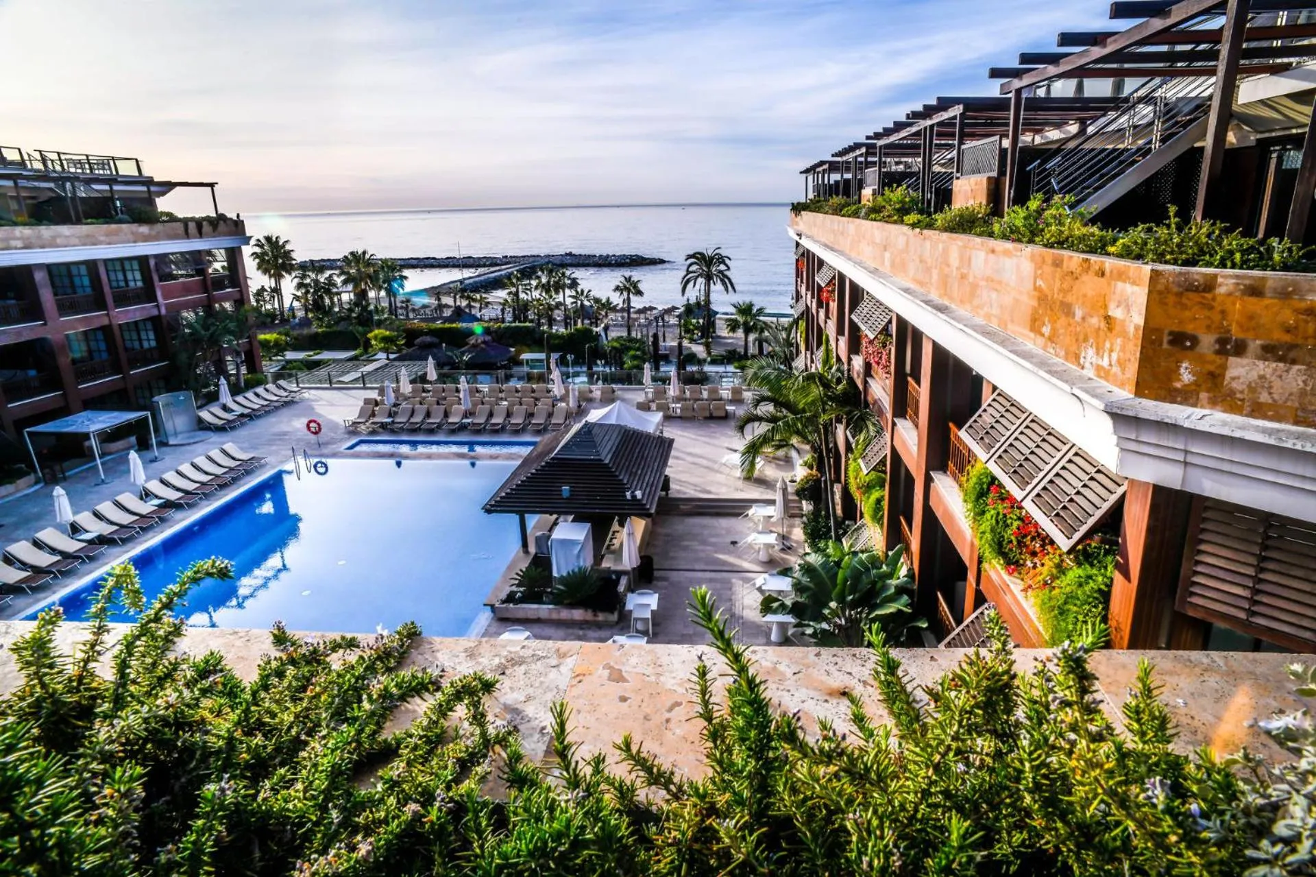 Sea view in Gran Hotel Guadalpín Banus