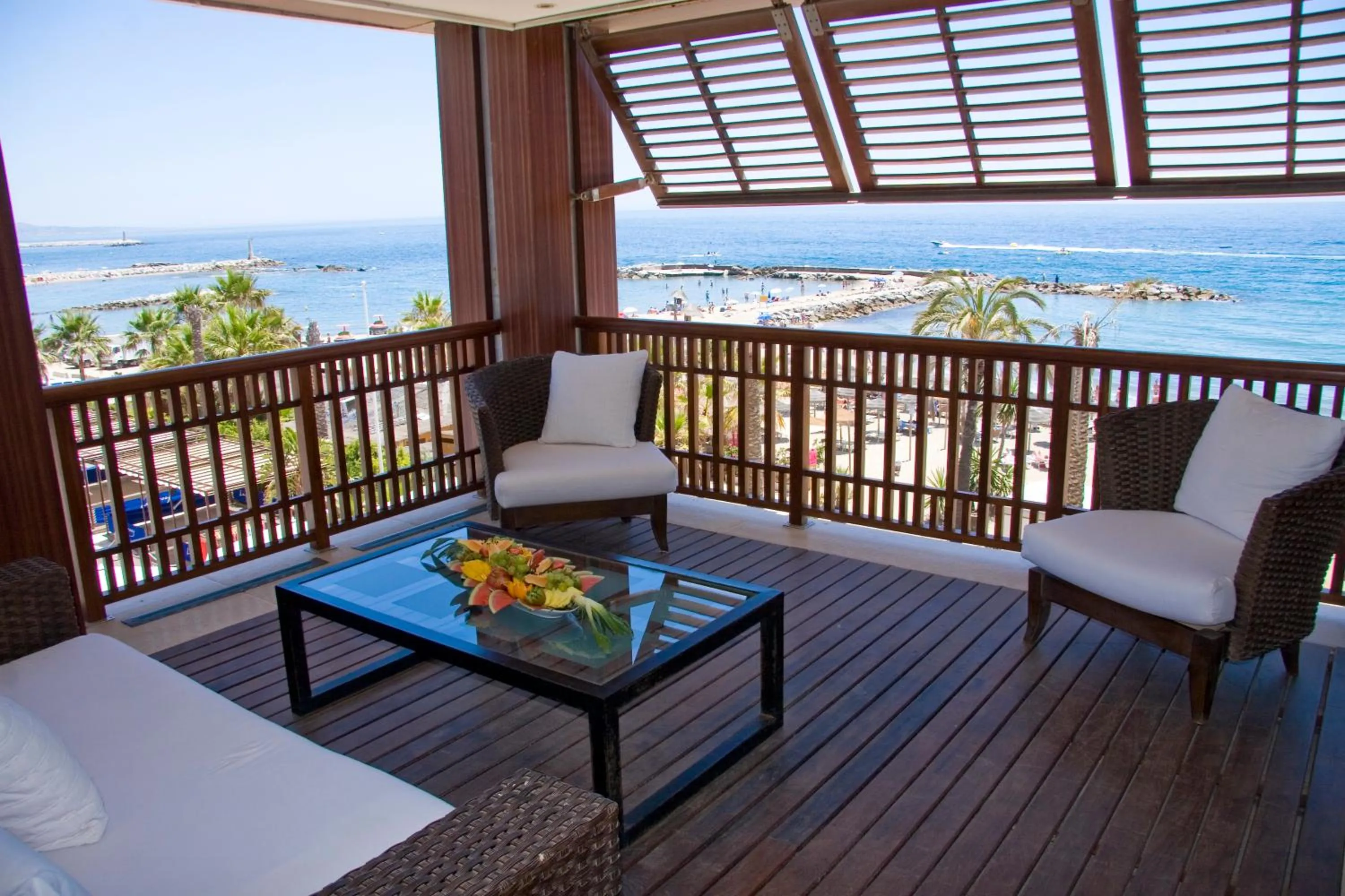 Balcony/Terrace in Gran Hotel Guadalpín Banus