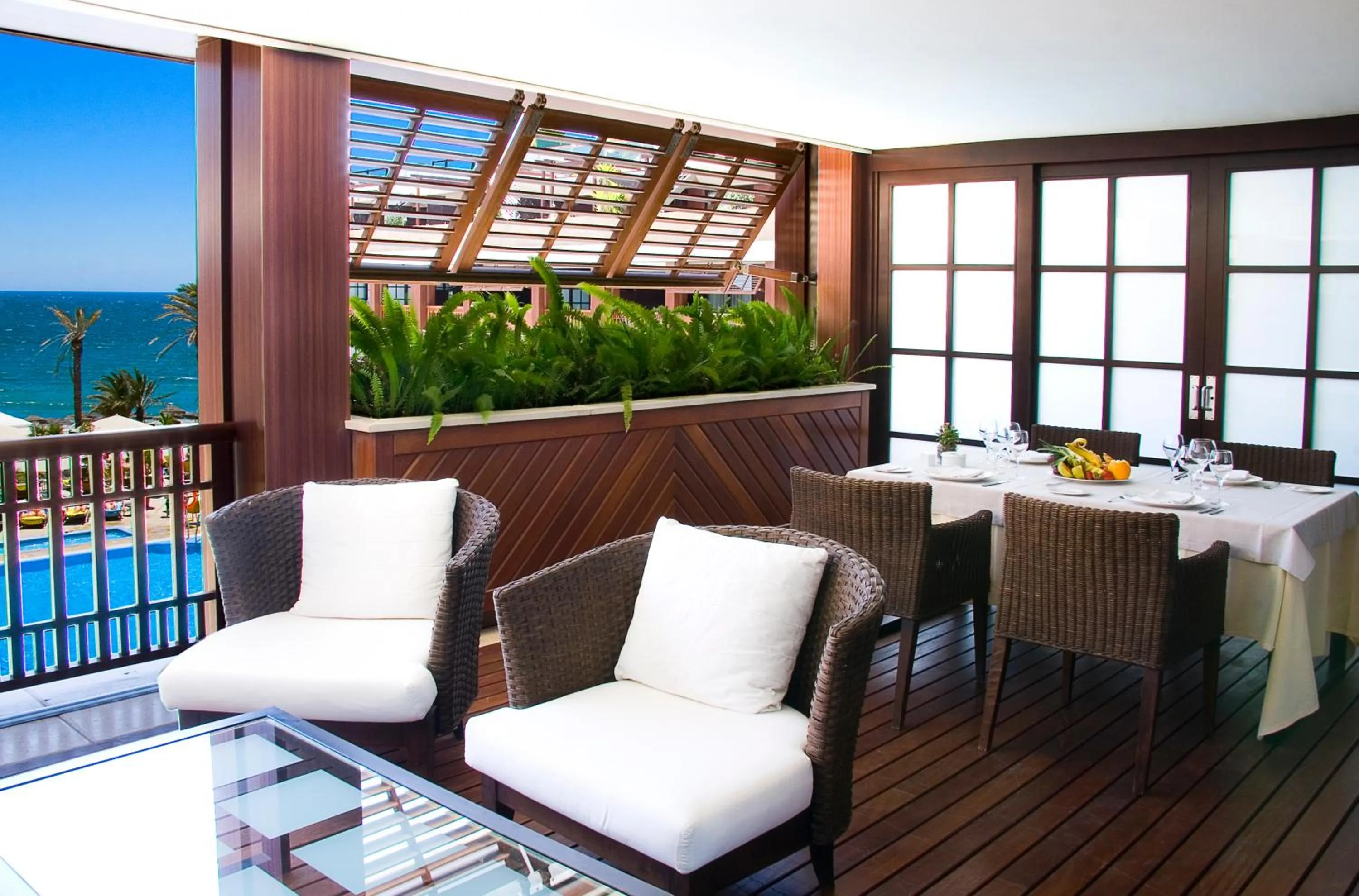 Balcony/Terrace in Gran Hotel Guadalpín Banus