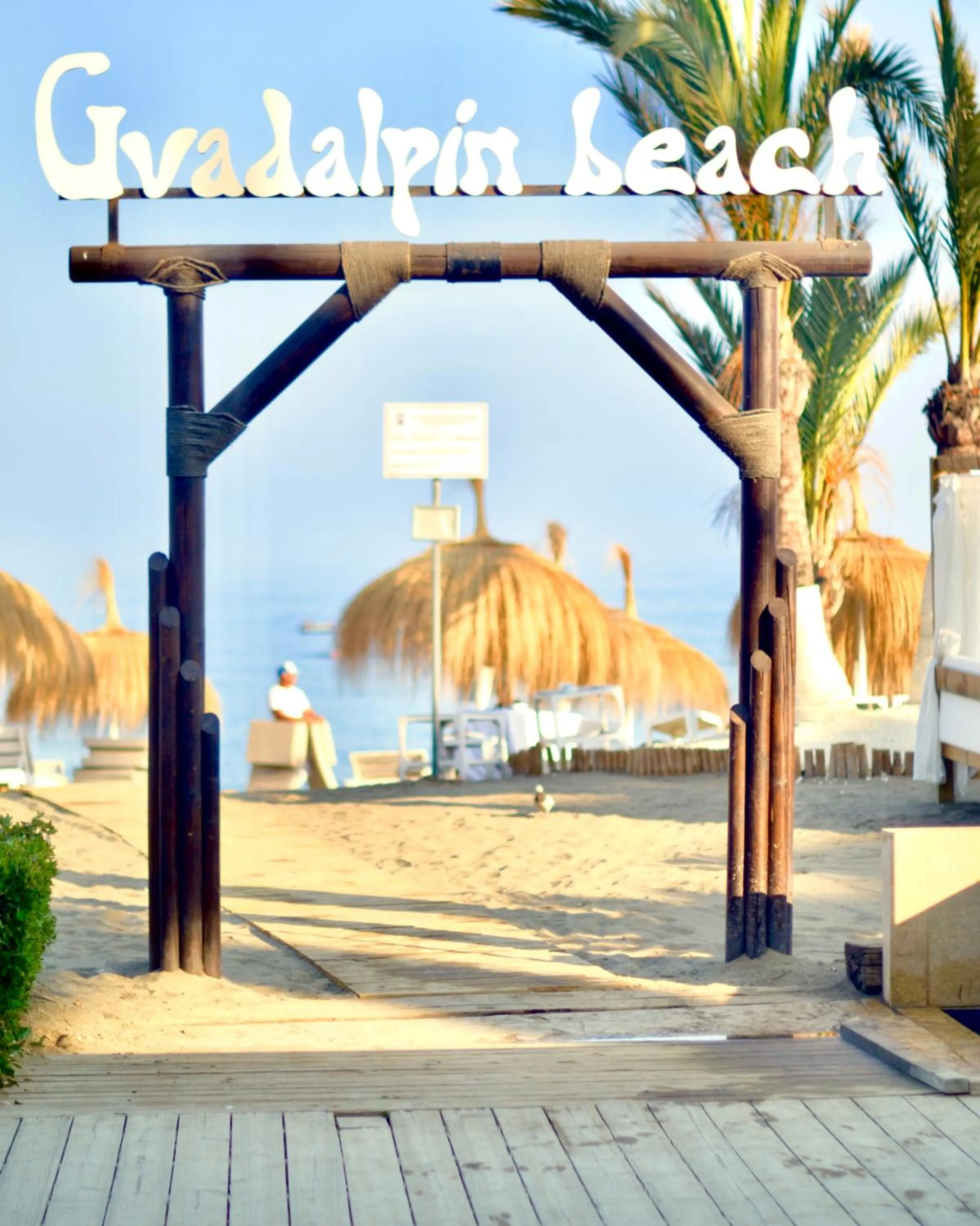 Beach in Gran Hotel Guadalpín Banus