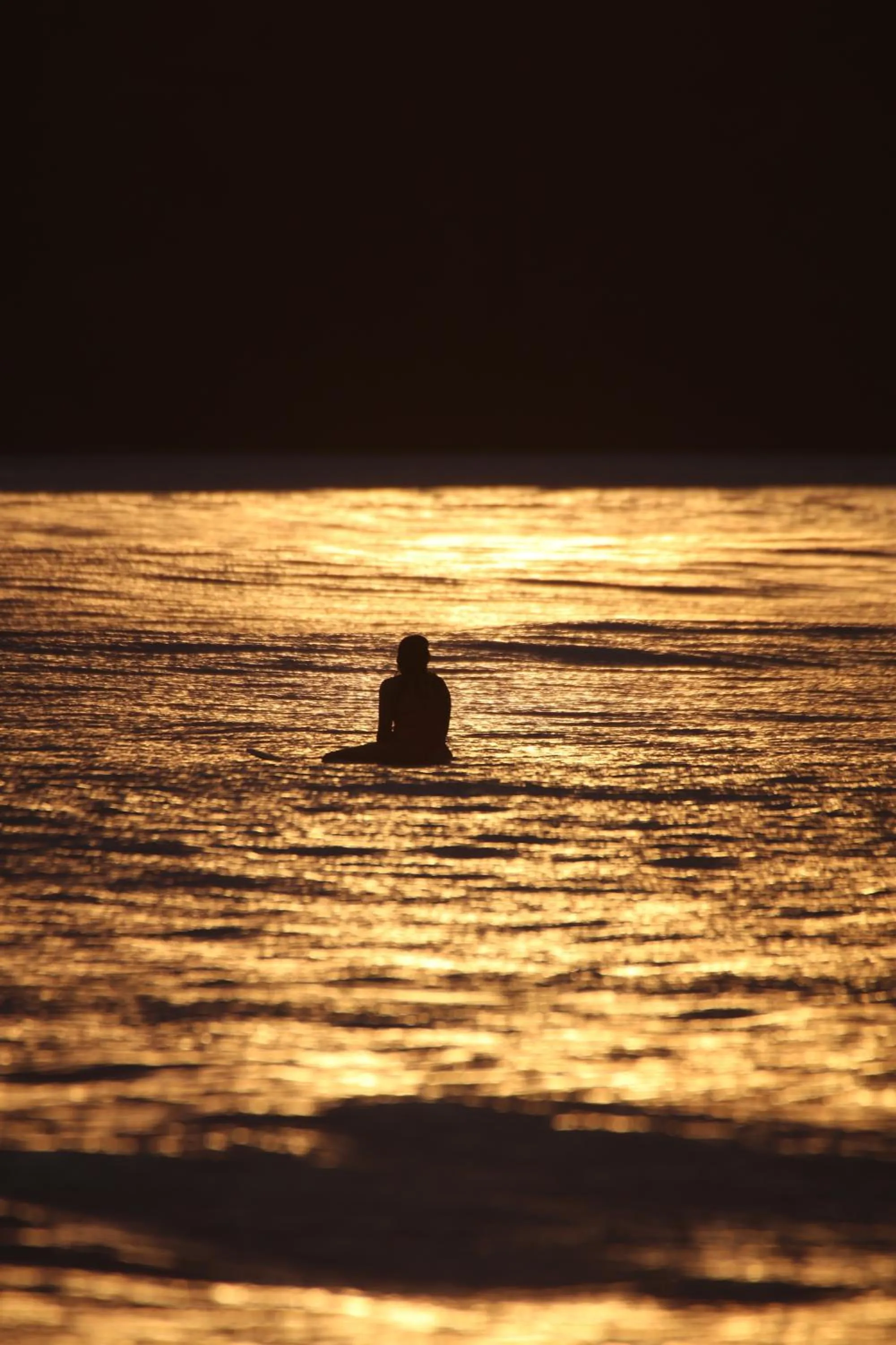 Sunset in Alaya Yoga & Surf & Retreat