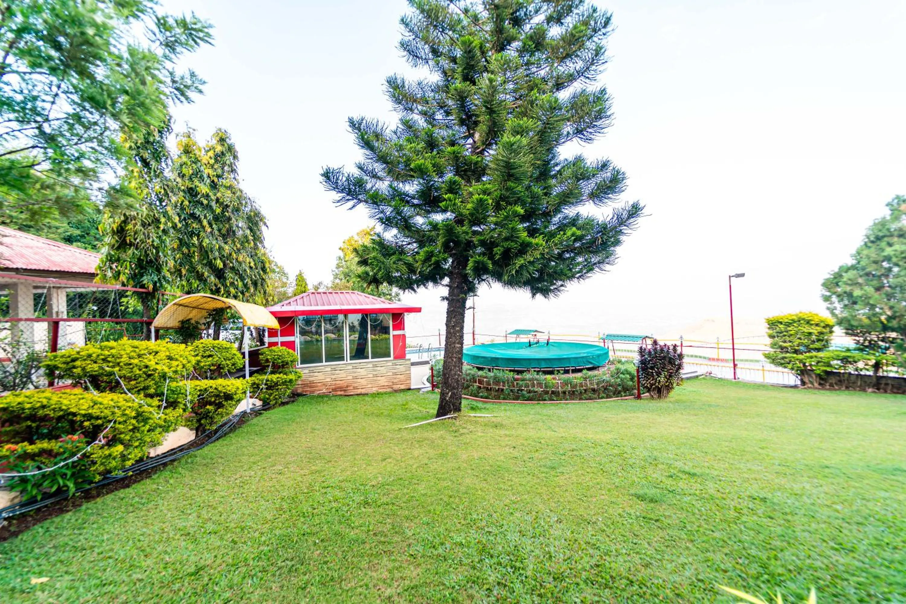 Garden in Treebo Raval Resort with Valley View