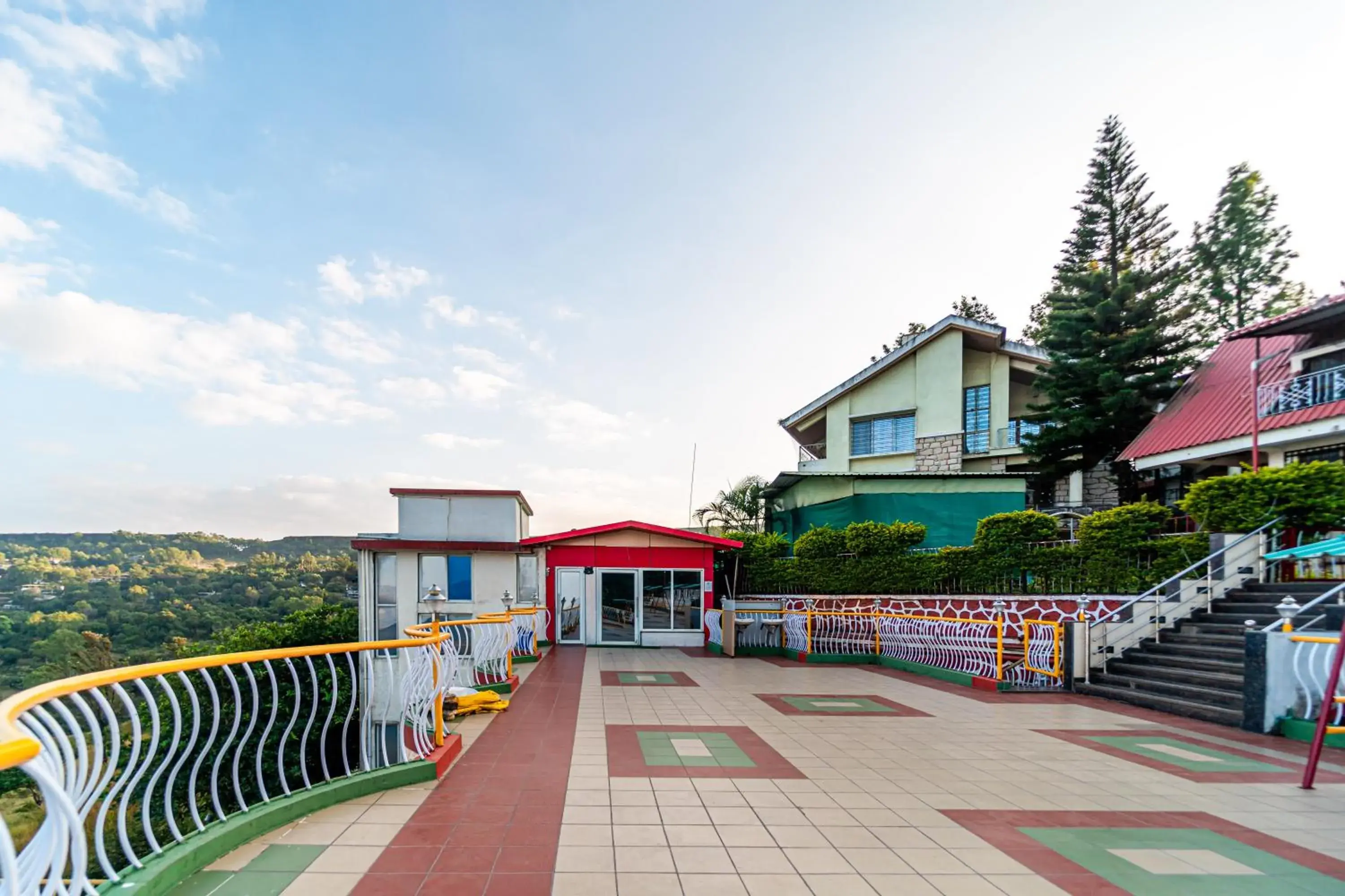 Property building in Treebo Raval Resort with Valley View Property building in Treebo Raval Resort with Valley View