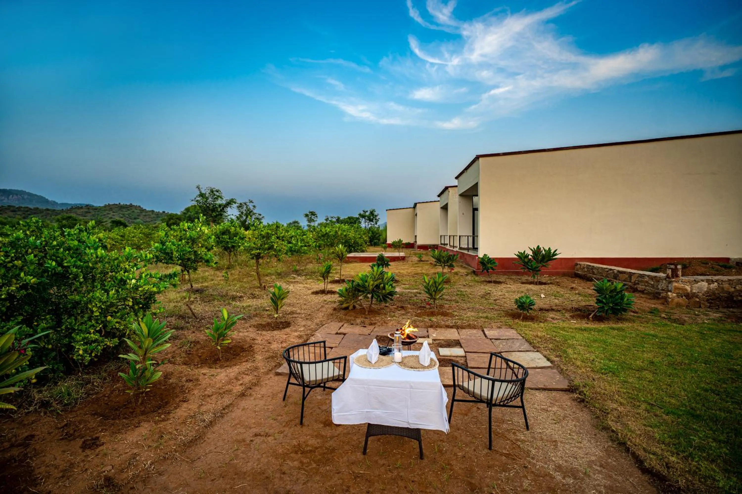 Natural landscape in Guldaar Sariska - A luxury Forest Resort