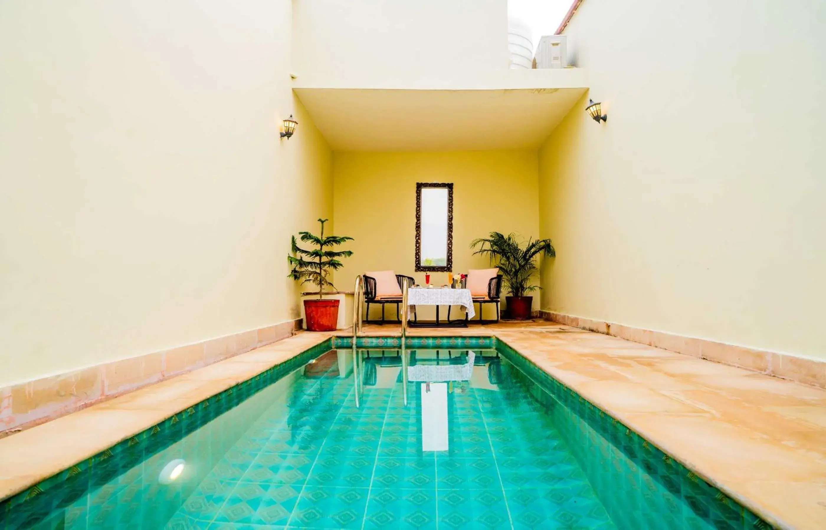 Swimming pool in Guldaar Sariska - A luxury Forest Resort Swimming pool in Guldaar Sariska - A luxury Forest Resort