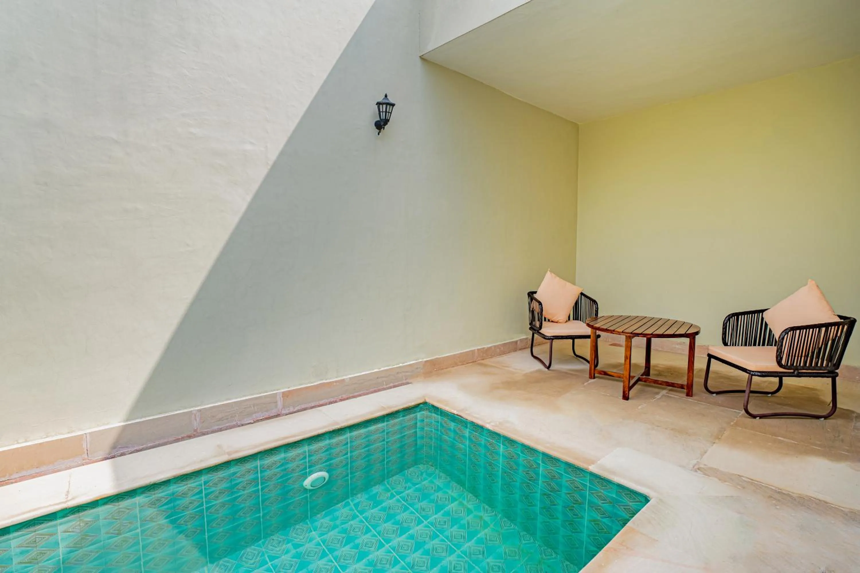 Seating area in Guldaar Sariska - A luxury Forest Resort