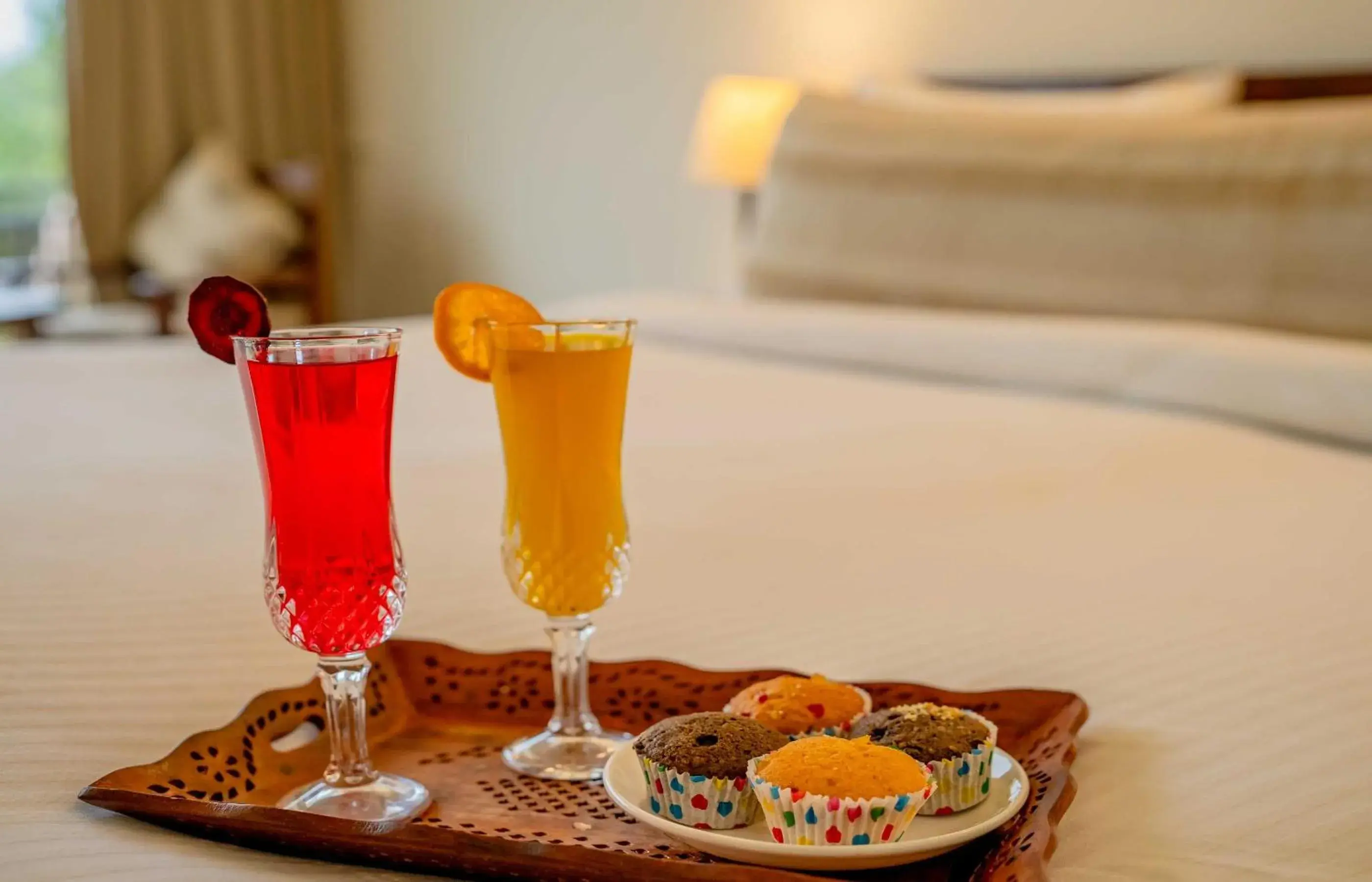 Bed in Guldaar Sariska - A luxury Forest Resort Bed in Guldaar Sariska - A luxury Forest Resort