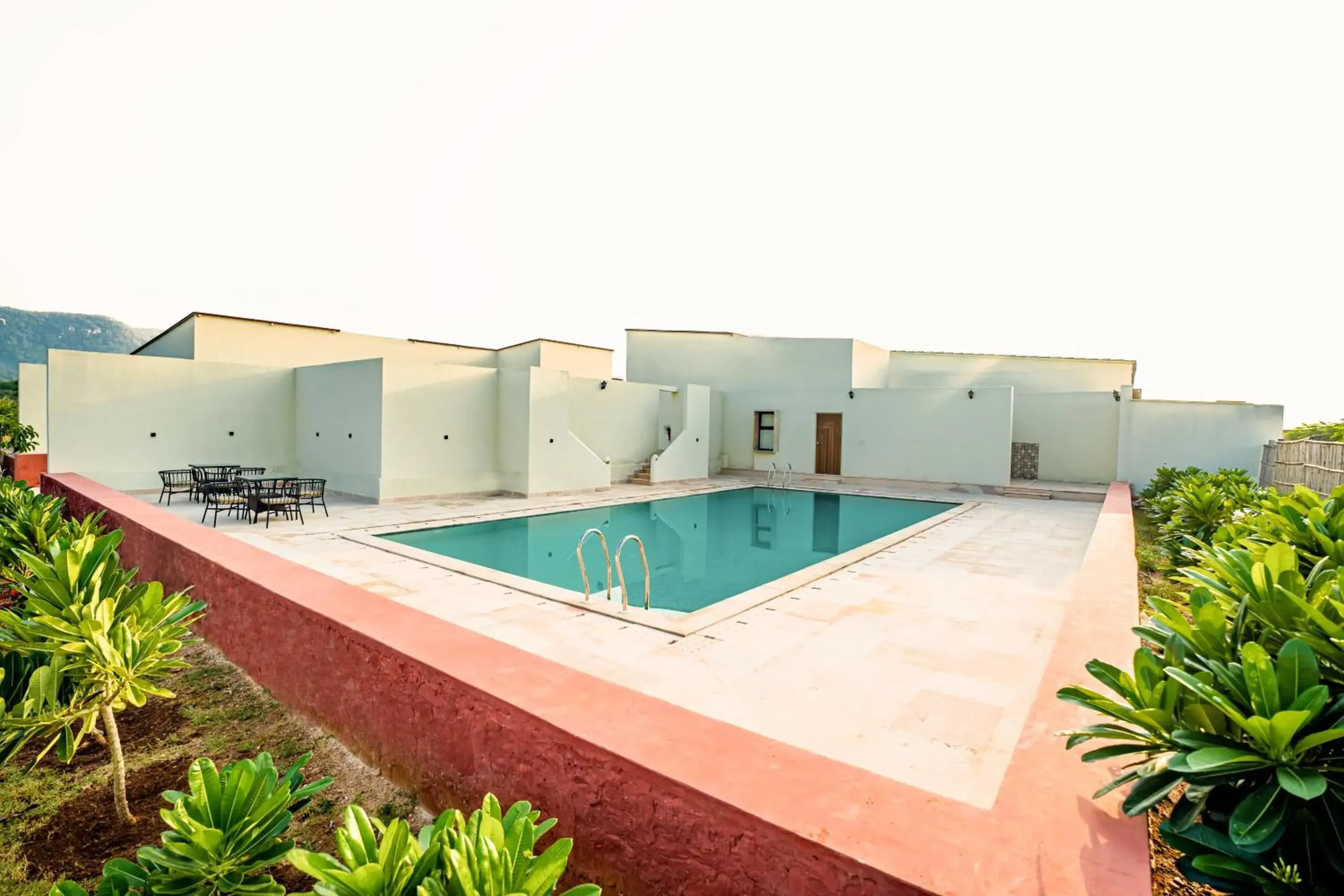 Pool view in Guldaar Sariska - A luxury Forest Resort Pool view in Guldaar Sariska - A luxury Forest Resort