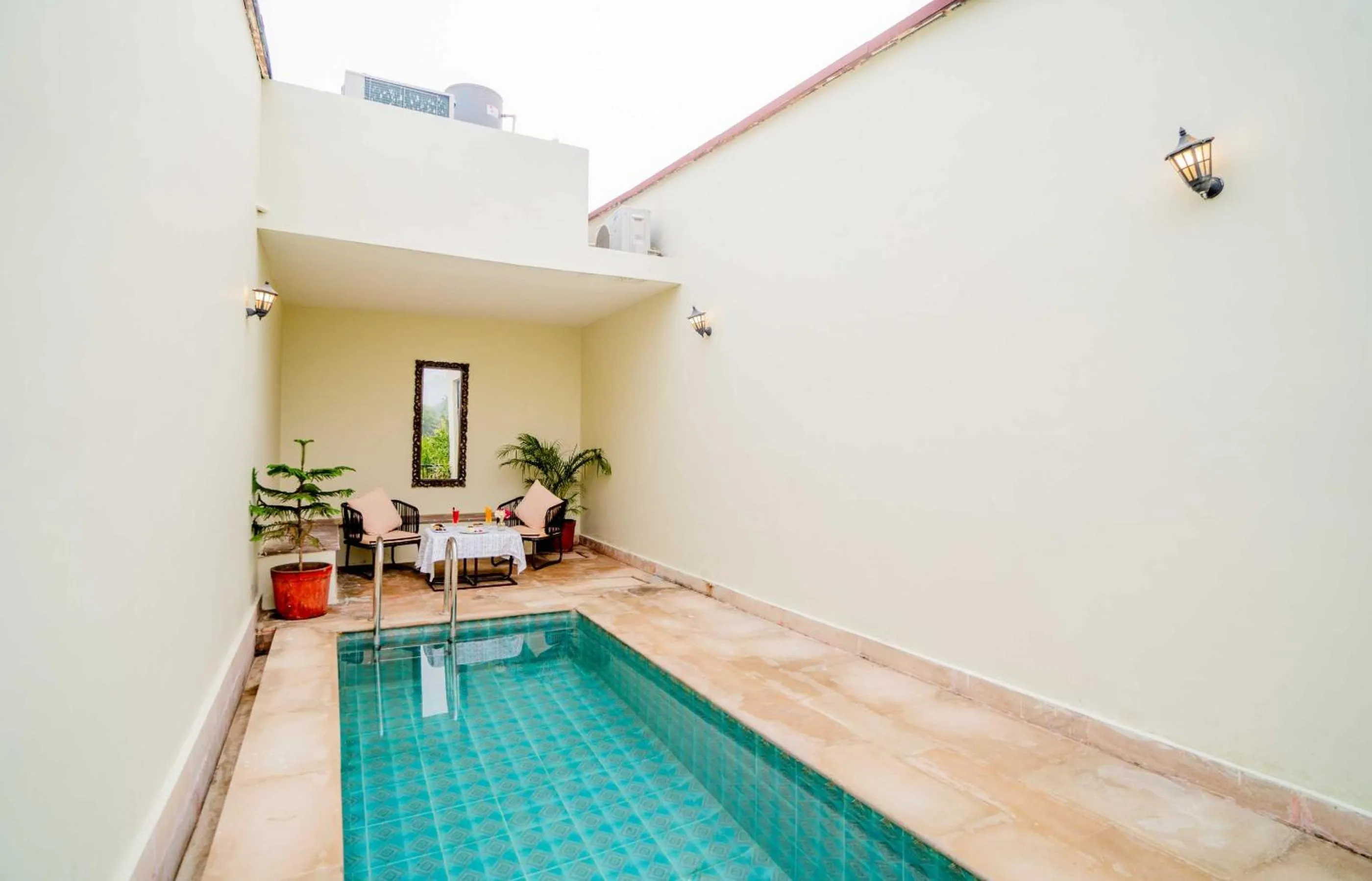 Swimming pool in Guldaar Sariska - A luxury Forest Resort