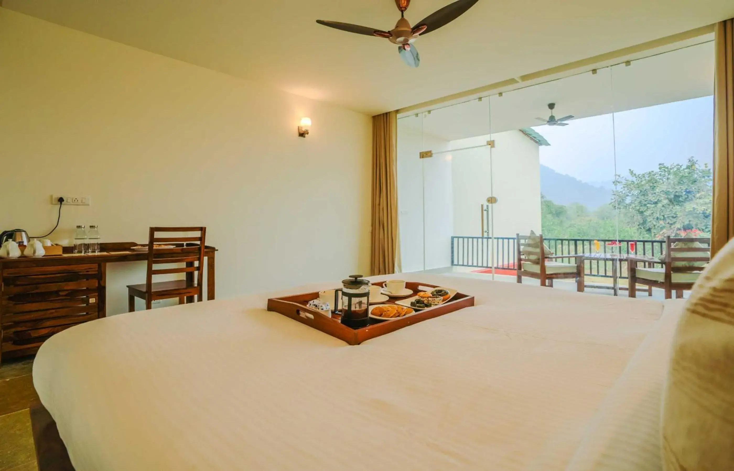Bed in Guldaar Sariska - A luxury Forest Resort Bed in Guldaar Sariska - A luxury Forest Resort