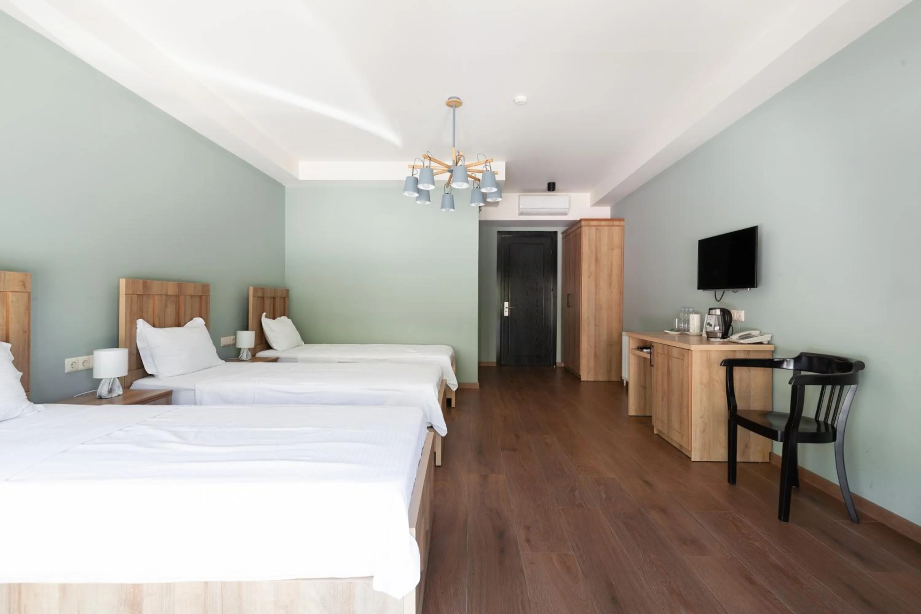 Bed in Hotel InnDigo in Kutaisi