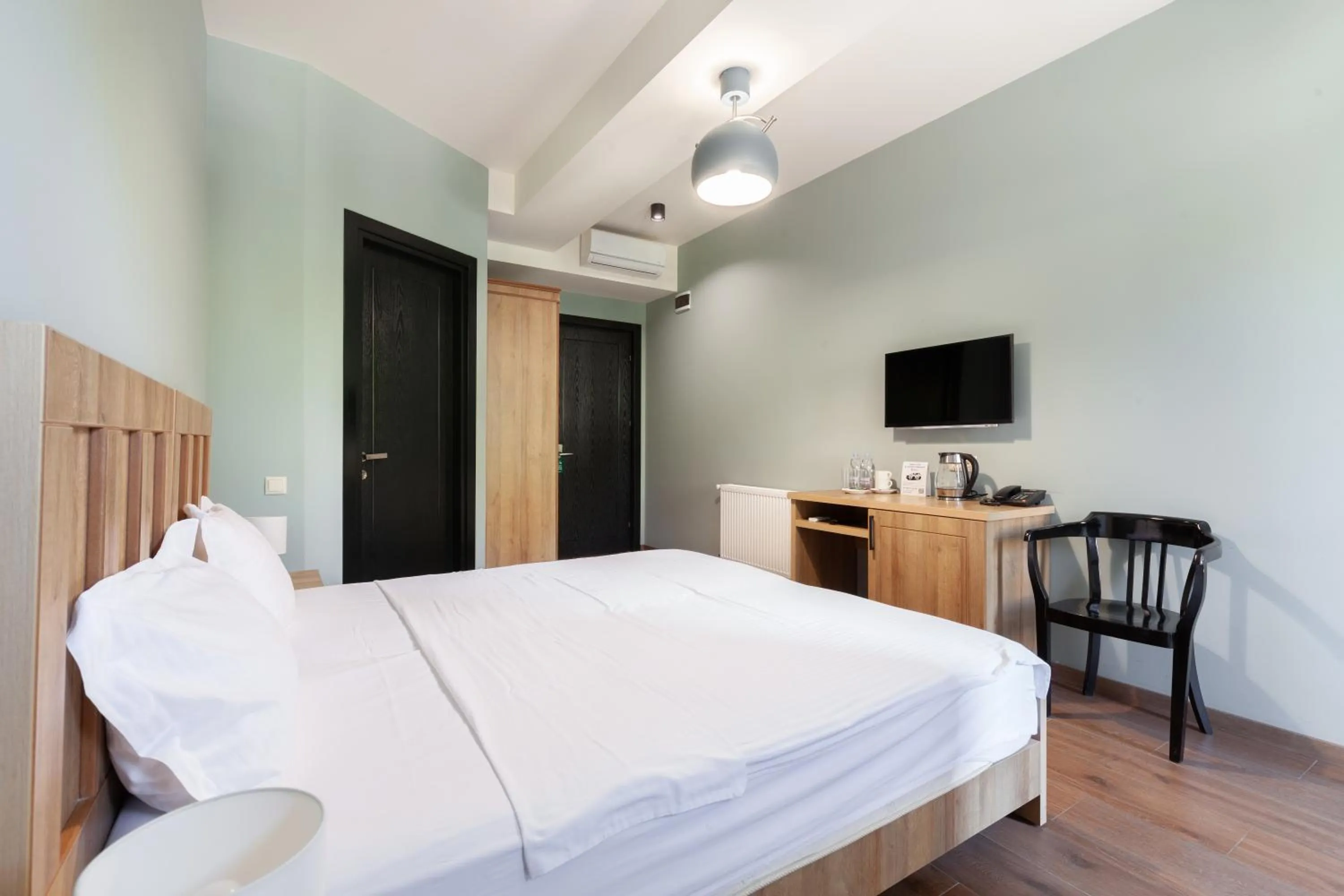 Bed in Hotel InnDigo in Kutaisi