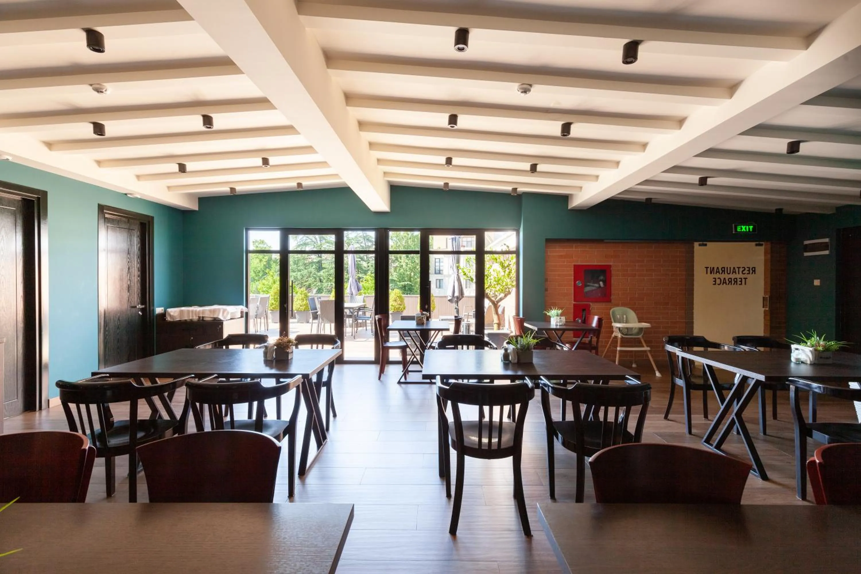 Breakfast in Hotel InnDigo in Kutaisi