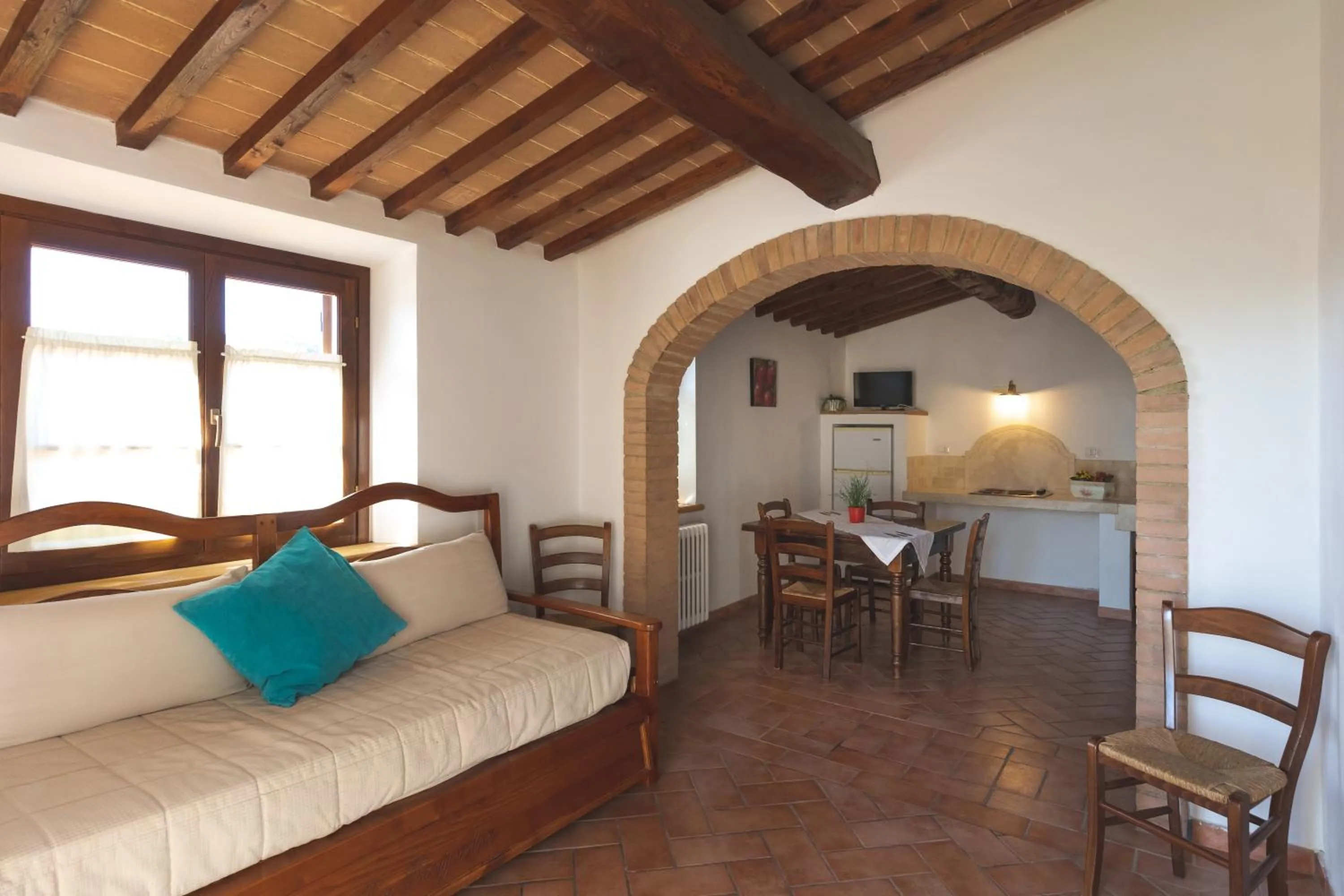 Seating area in Resort Le Tegole