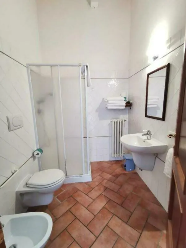 Toilet in Resort Le Tegole