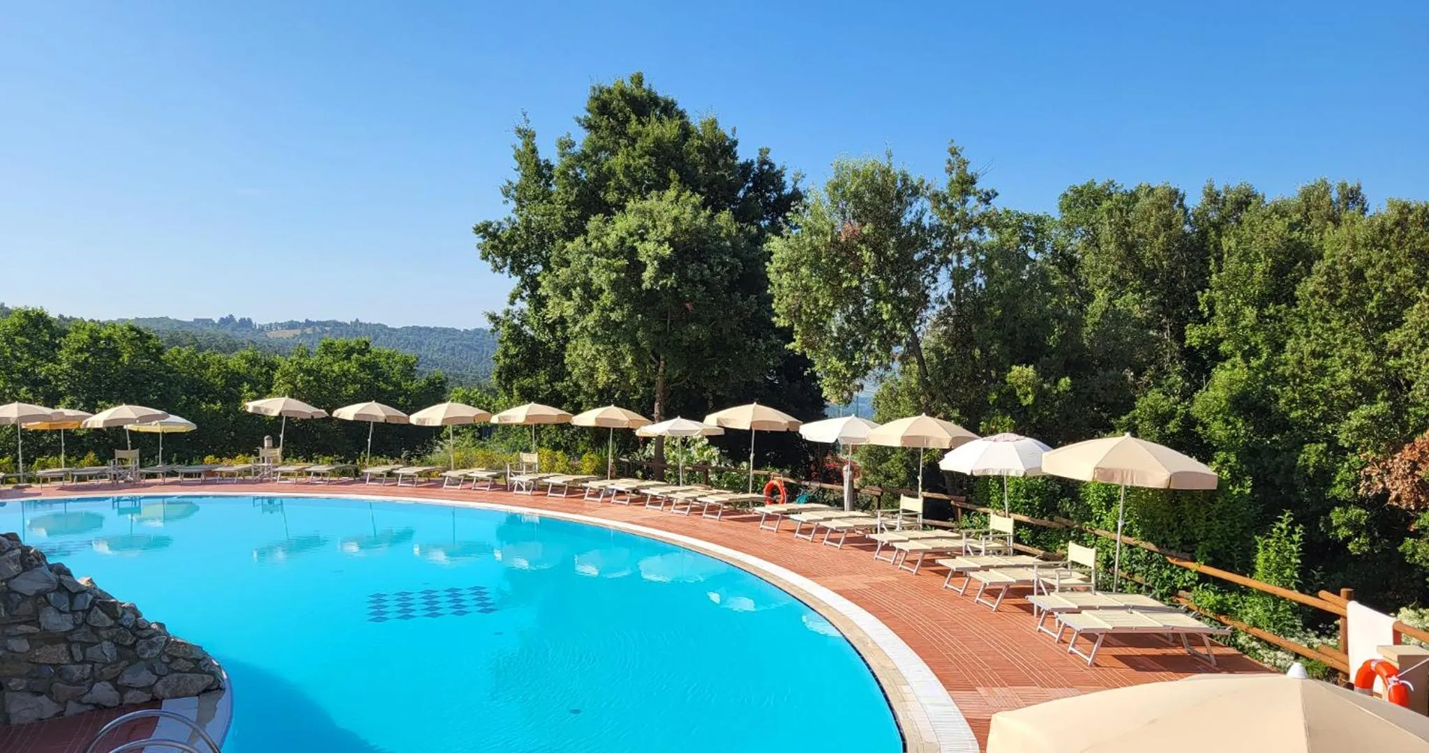 Swimming pool in Resort Le Tegole