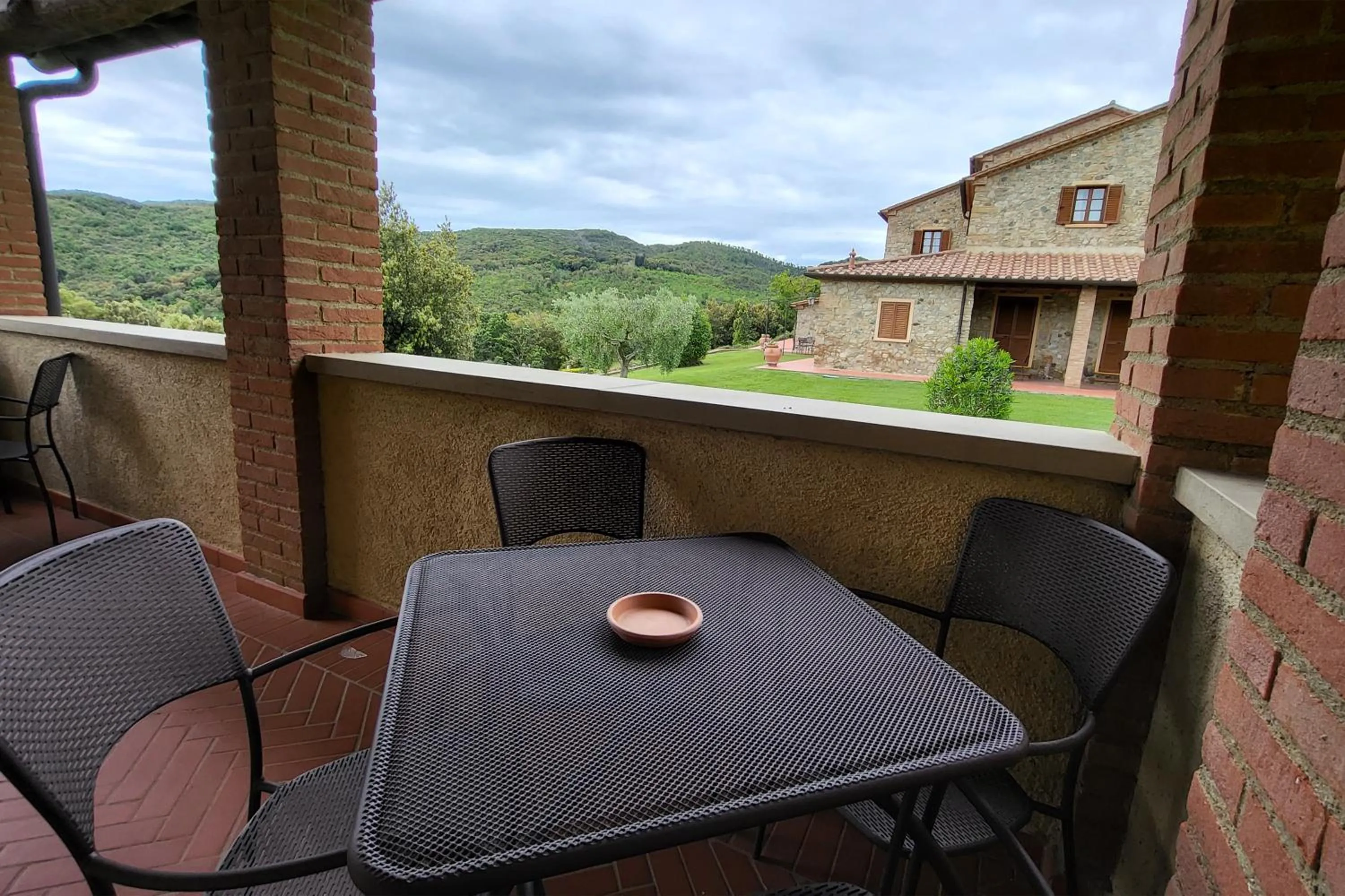 Balcony/Terrace in Resort Le Tegole