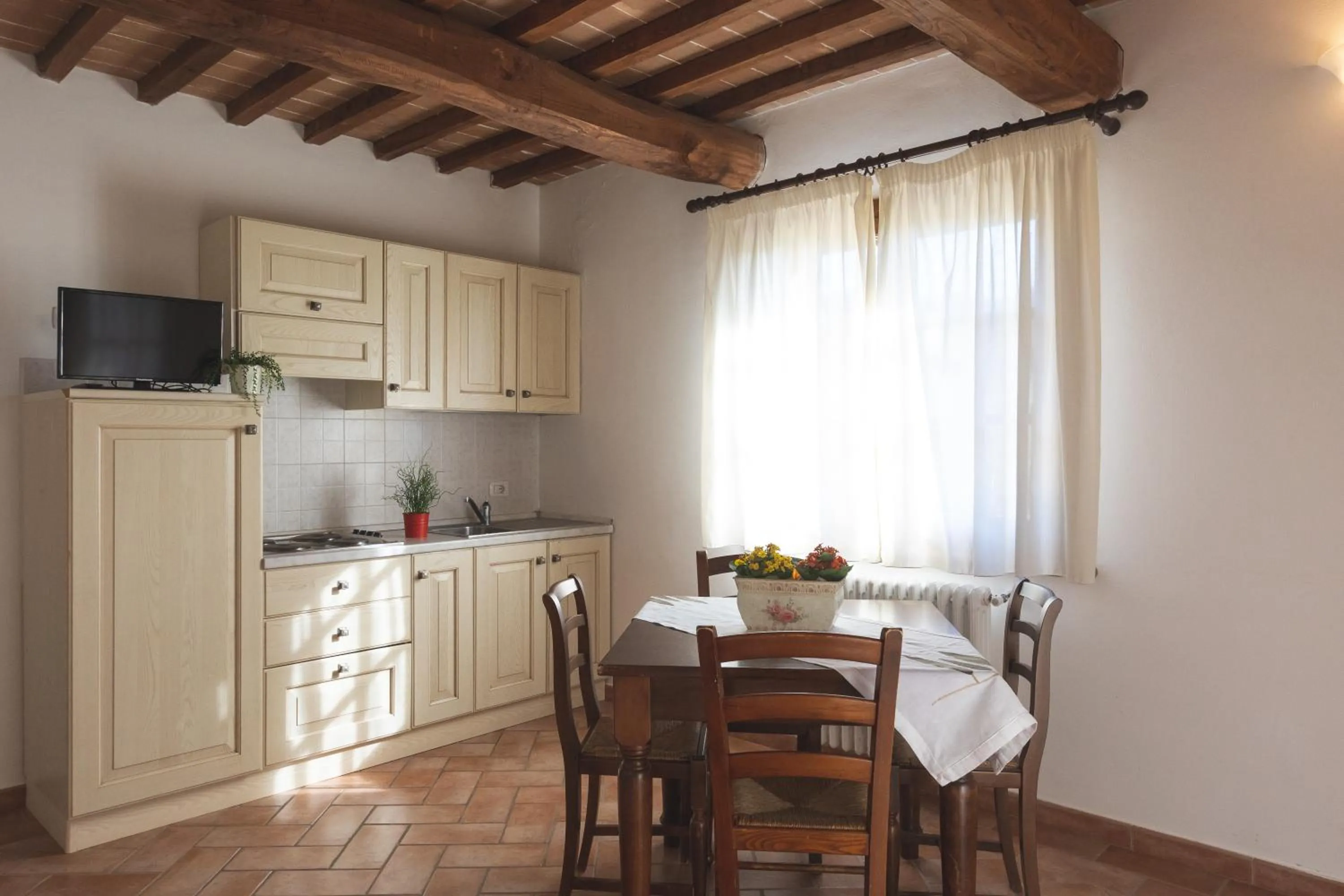 Kitchen or kitchenette in Resort Le Tegole