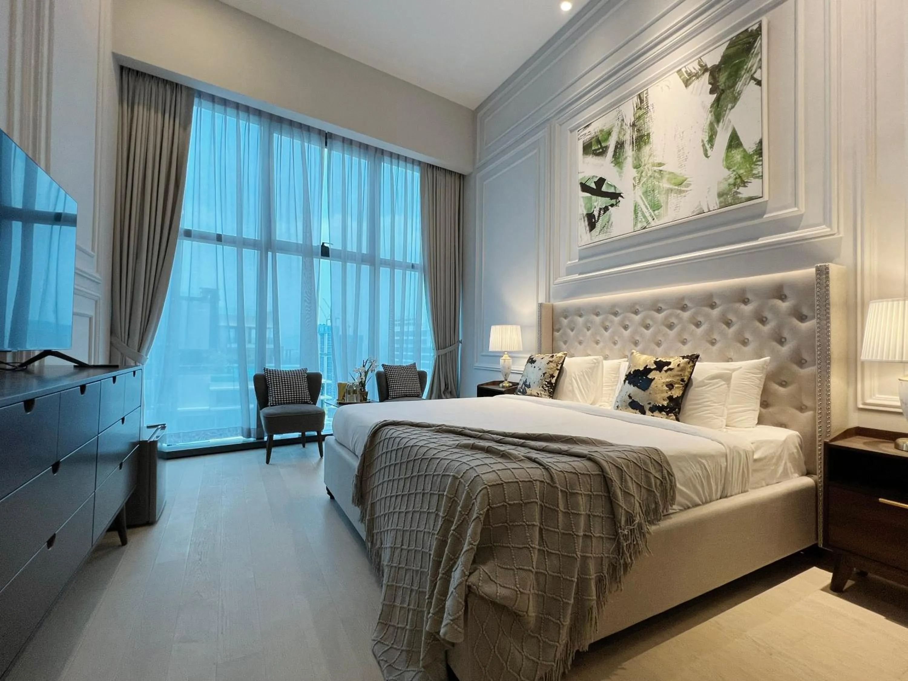 Bed in The Eaton Residences by Times 8