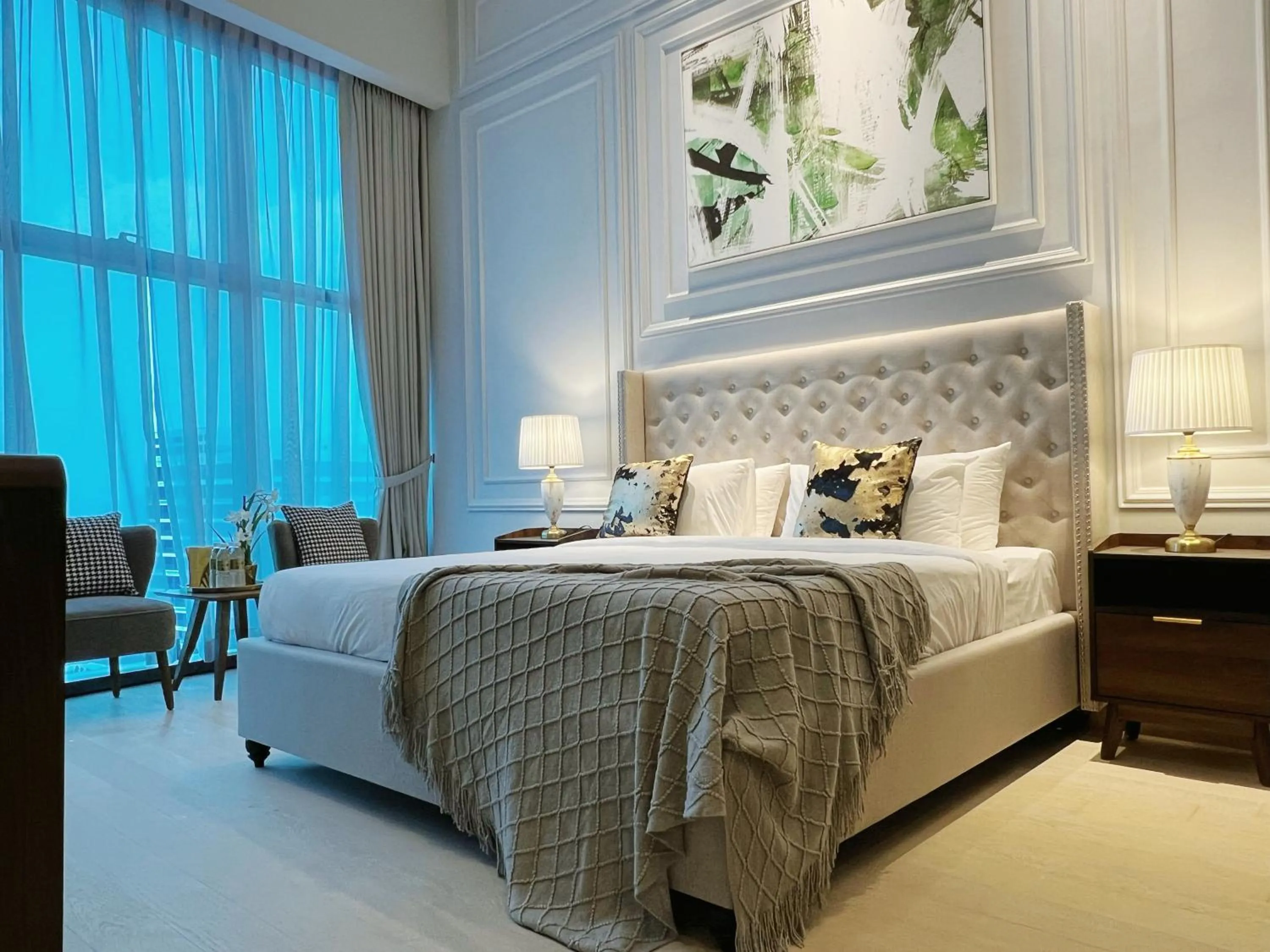 Bed in The Eaton Residences by Times 8