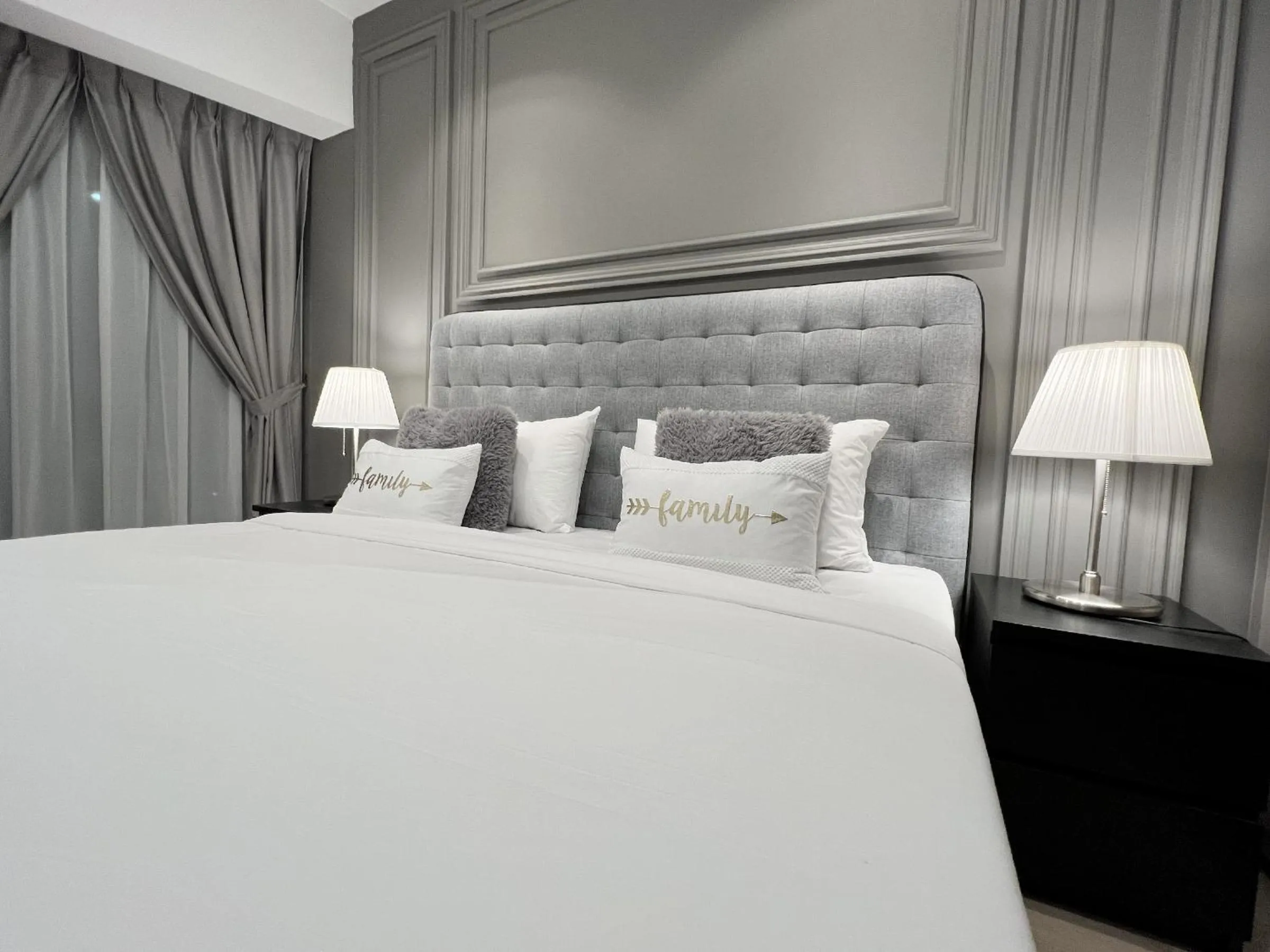 Bed in The Eaton Residences by Times 8