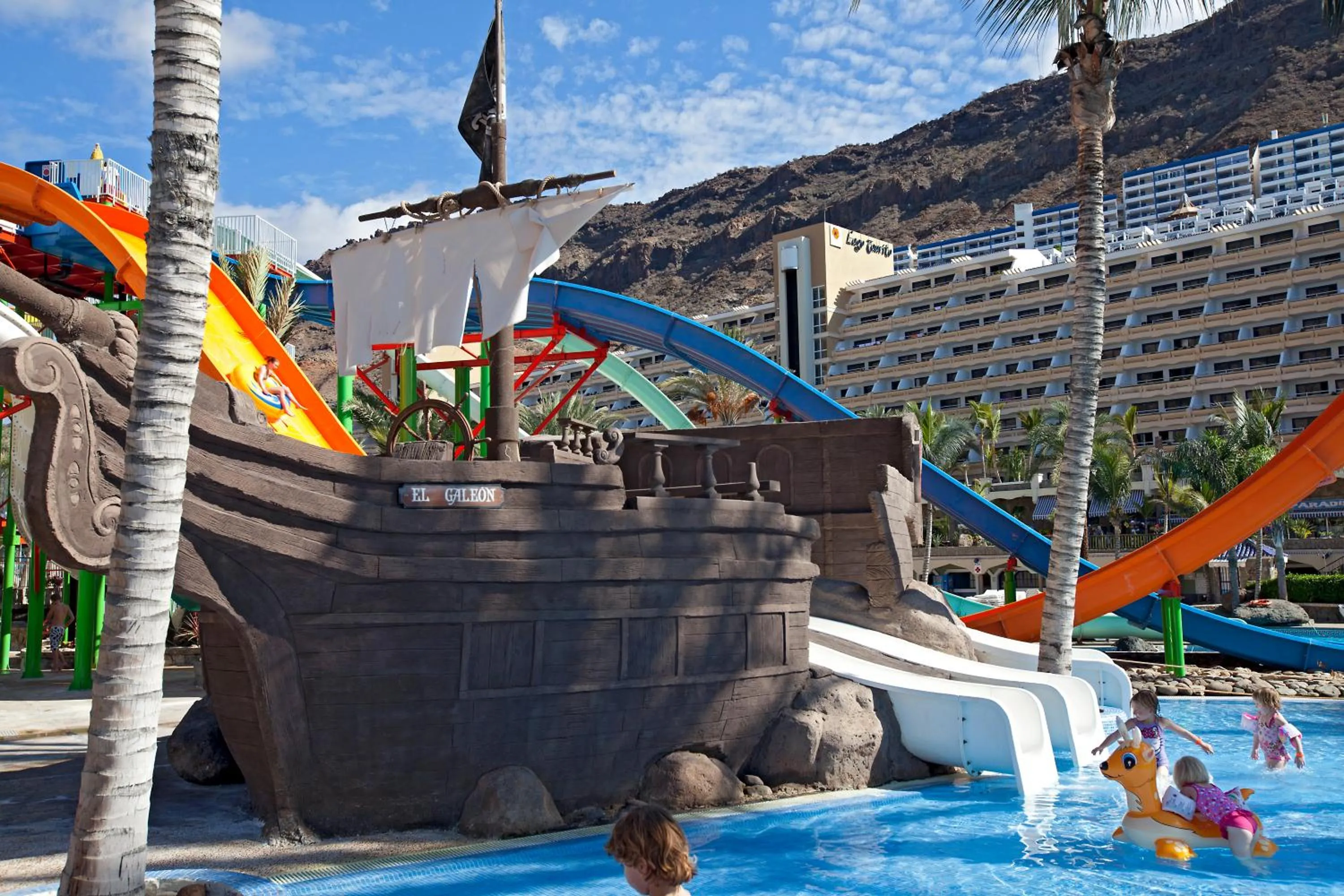 Aqua park in Hotel LIVVO Lago Taurito & Aquapark