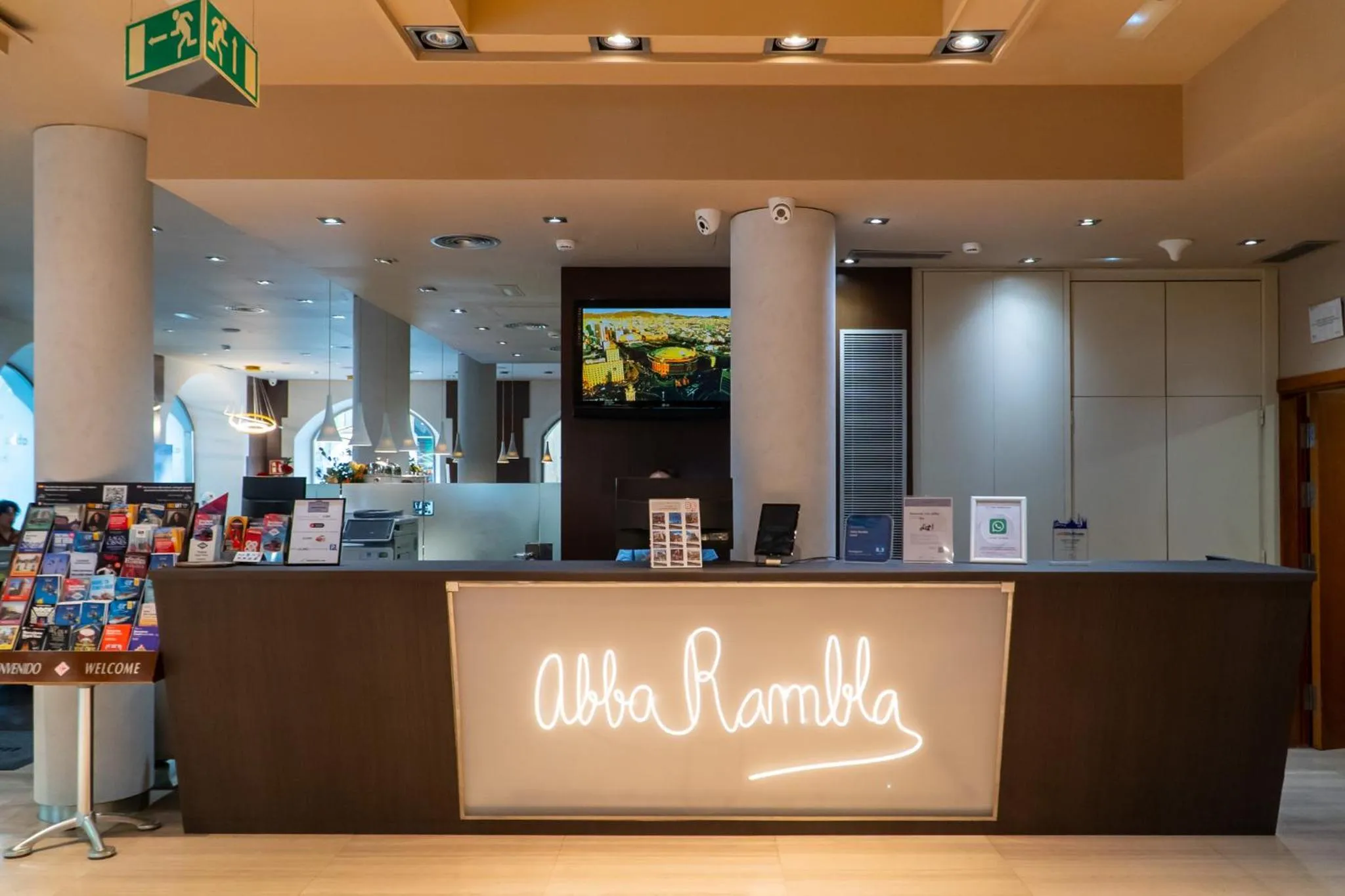 Lobby or reception in Abba Rambla Hotel
