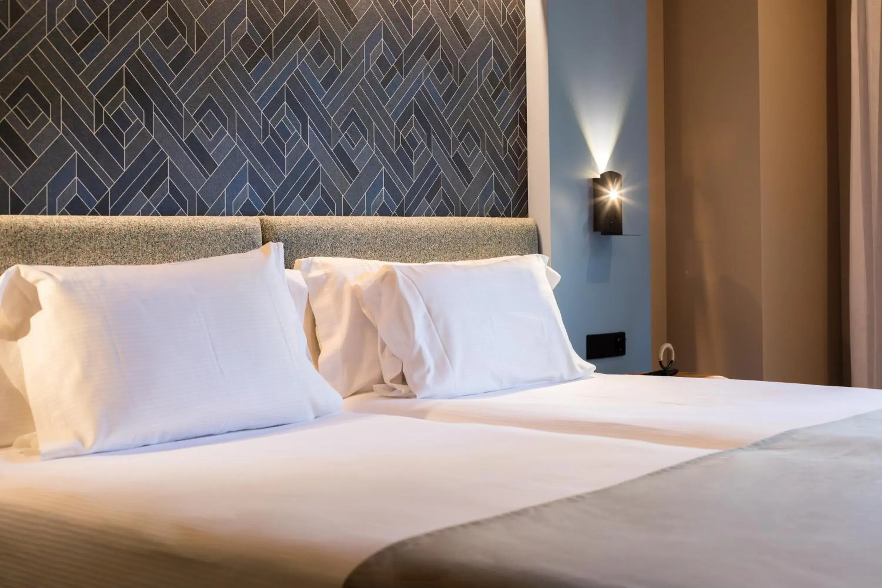 Bed in Abba Rambla Hotel Bed in Abba Rambla Hotel