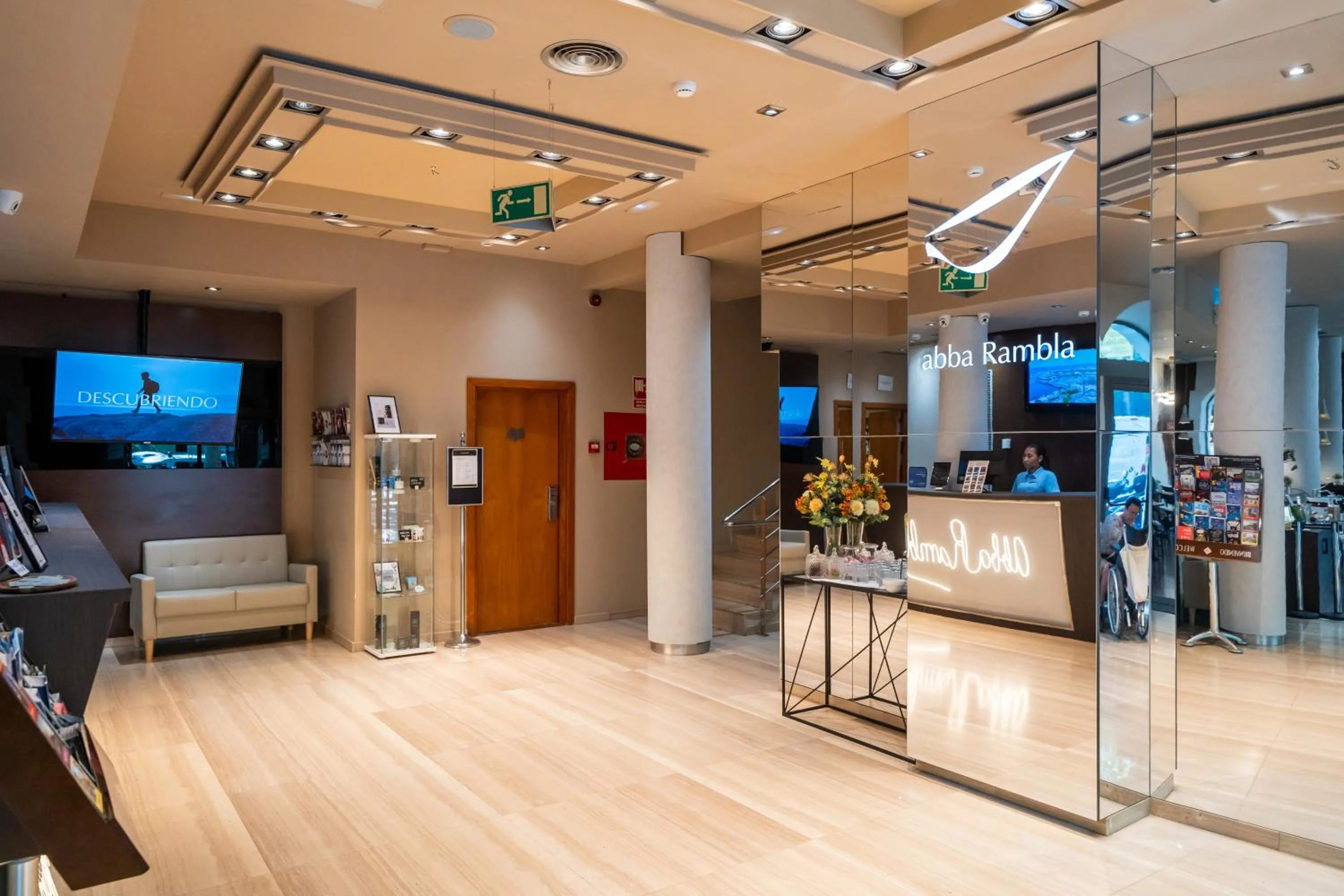 Lobby or reception in Abba Rambla Hotel