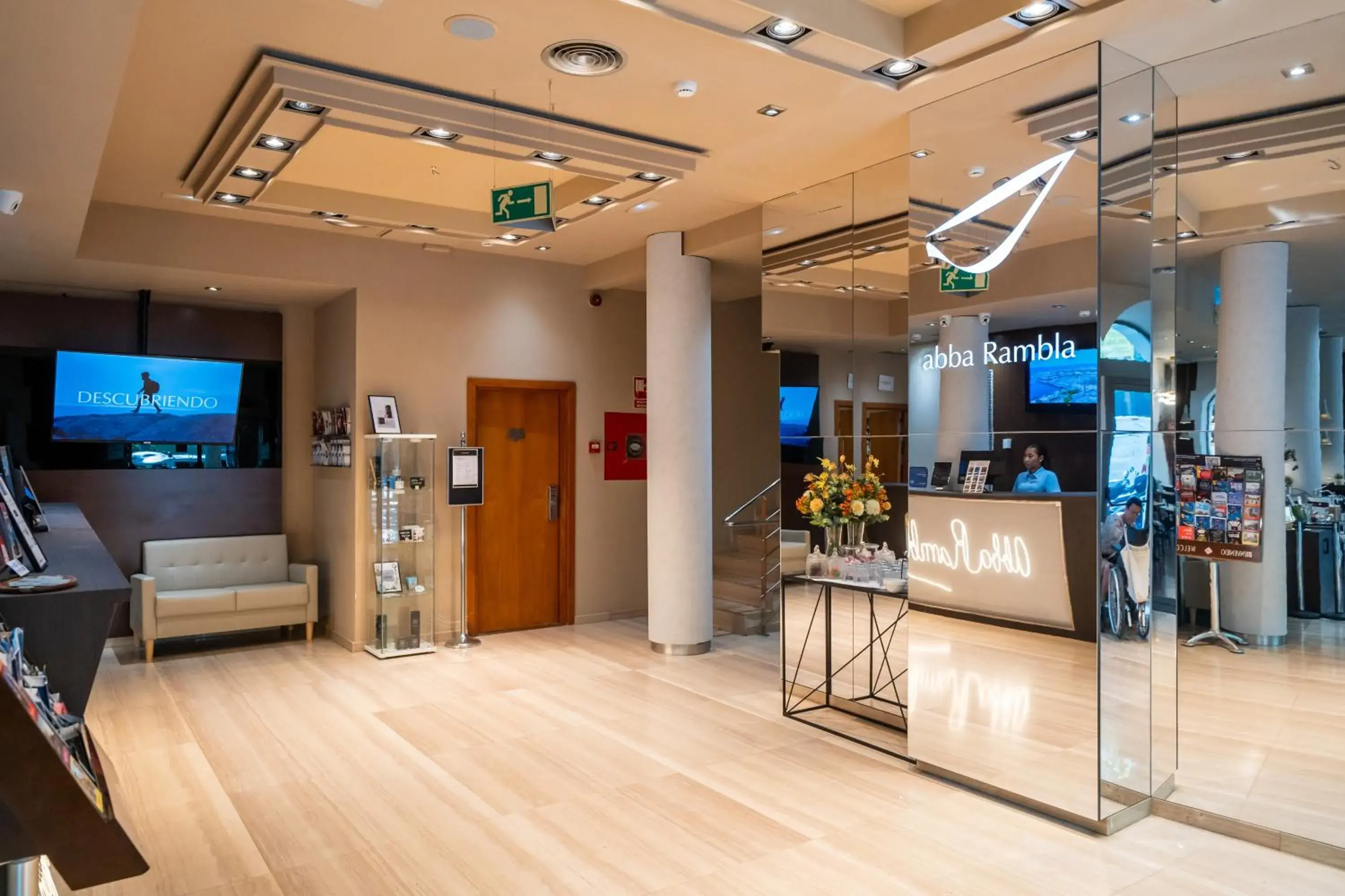 Lobby or reception in Abba Rambla Hotel Lobby or reception in Abba Rambla Hotel