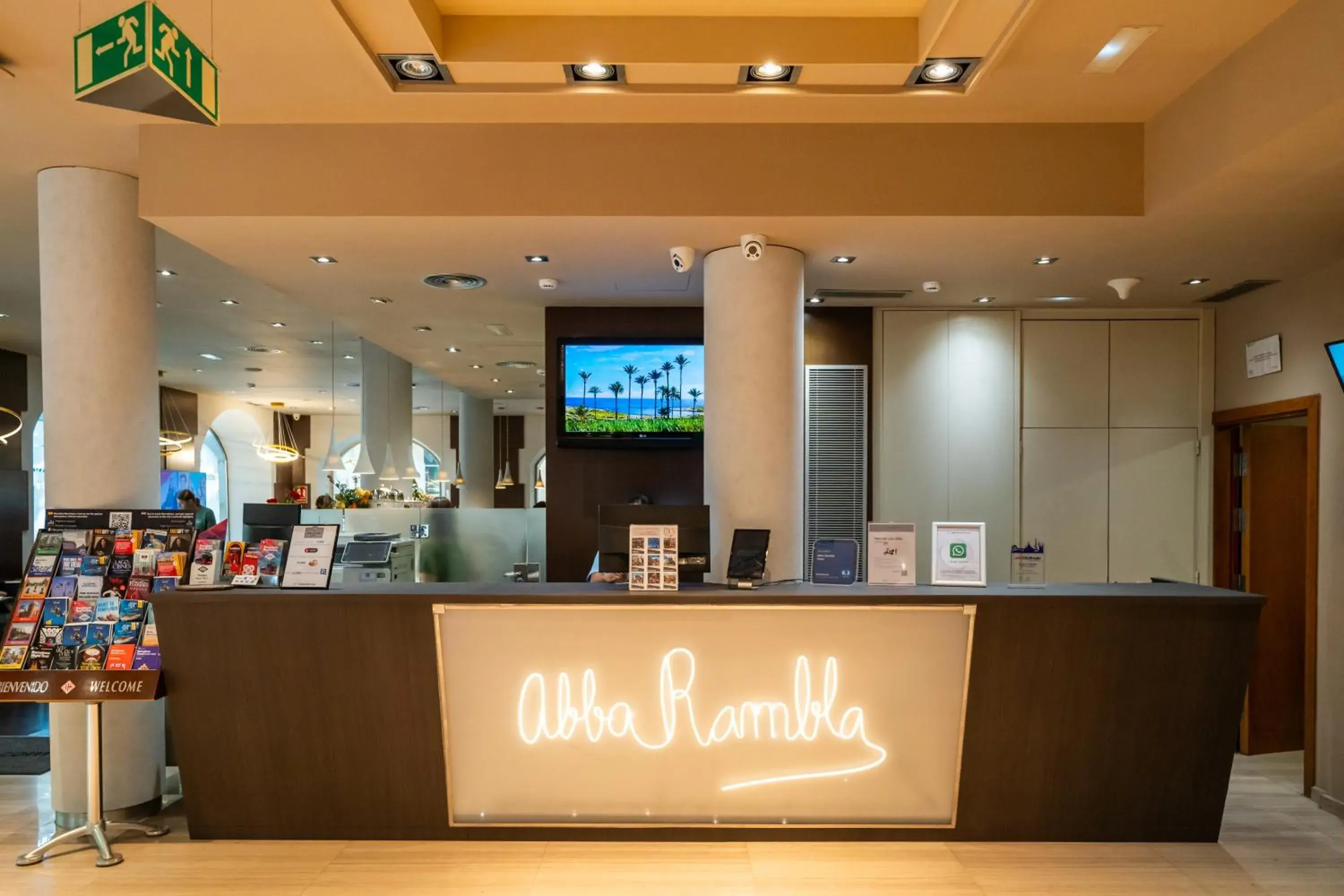 Lobby or reception in Abba Rambla Hotel Lobby or reception in Abba Rambla Hotel