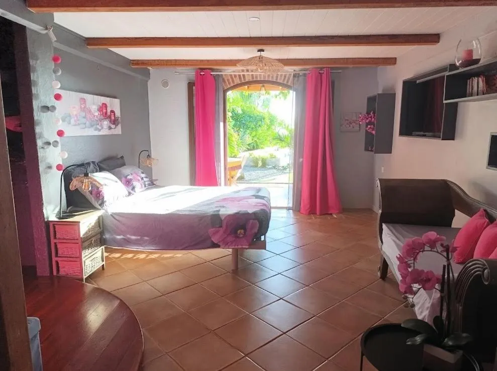 Bed in Villa Baies Roses