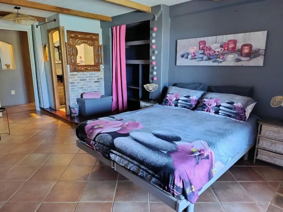 Bed in Villa Baies Roses