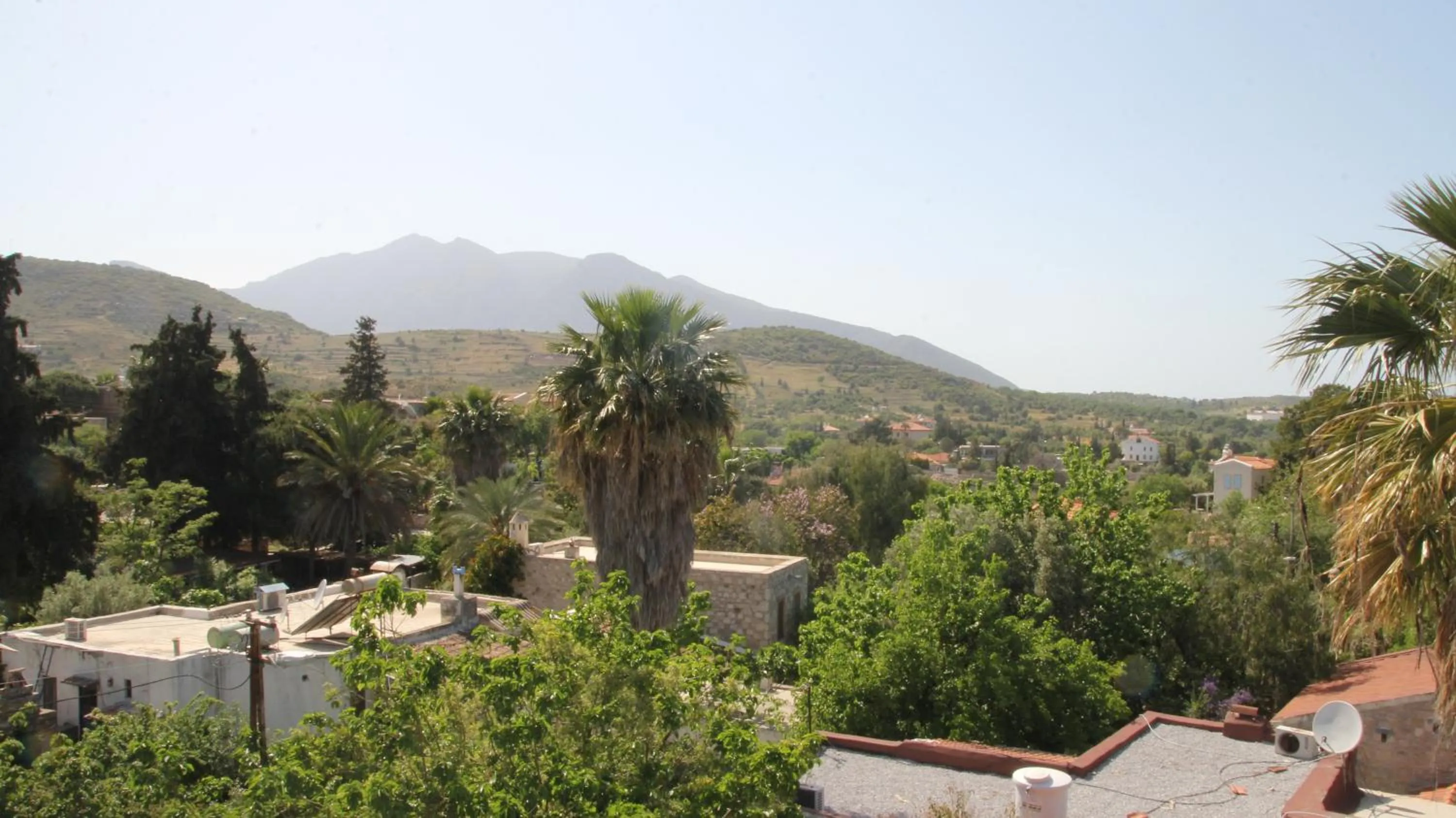 Balcony/Terrace in Eski Datça Pansiyon