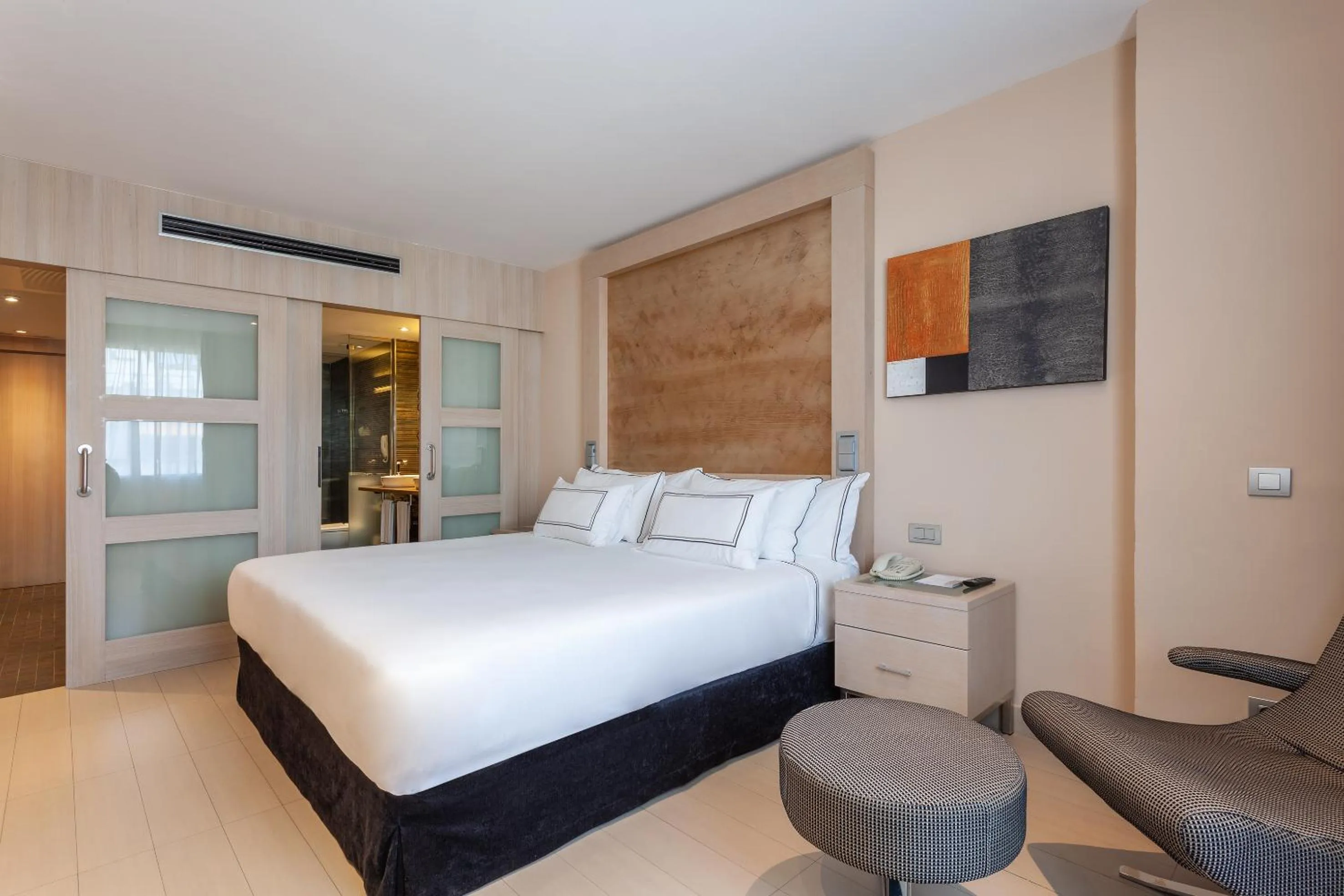 Bed in Melia Sevilla