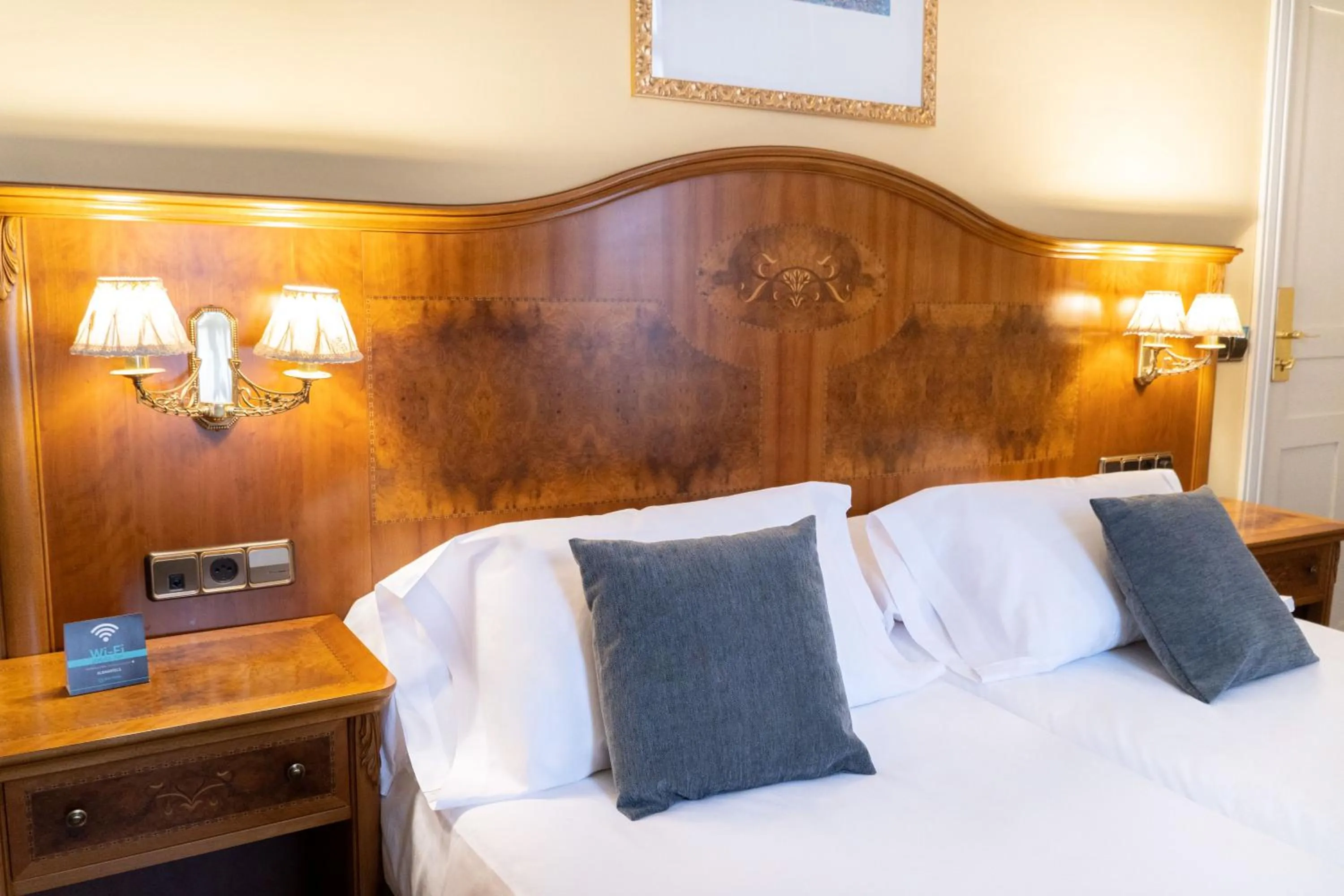 Bed in Hotel Alda Mercado de Zamora