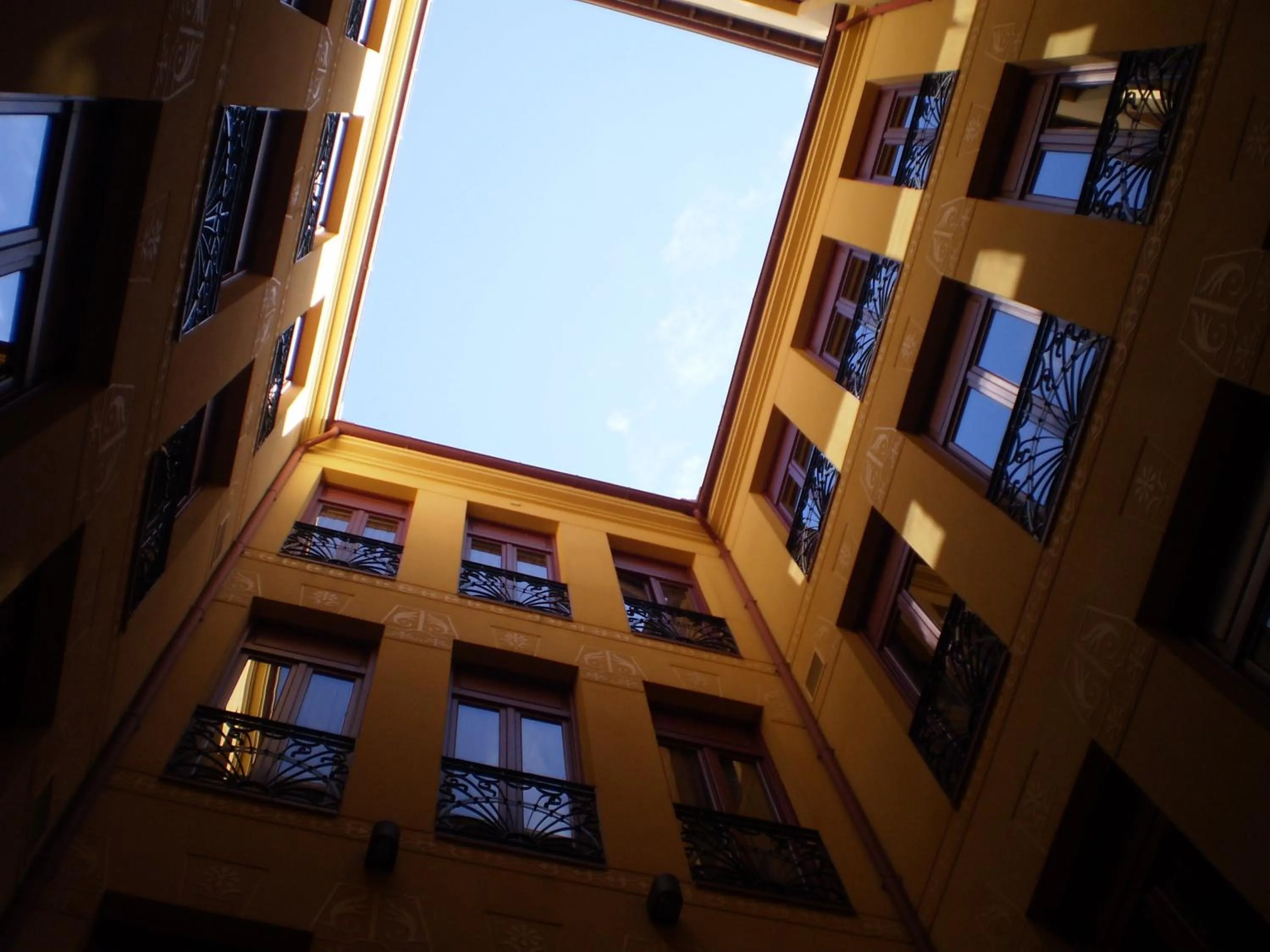 Patio in Hotel Alda Mercado de Zamora