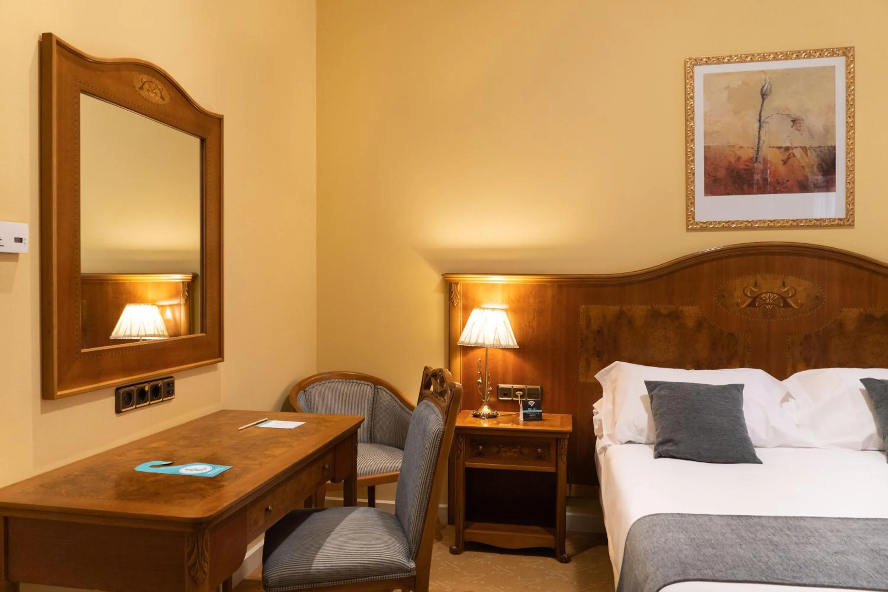 Bed in Hotel Alda Mercado de Zamora