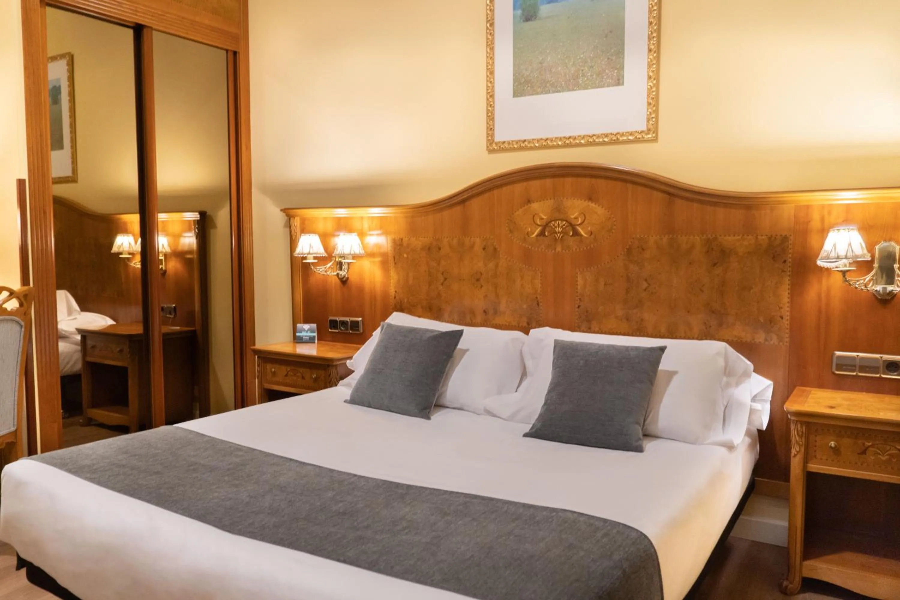 Bed in Hotel Alda Mercado de Zamora