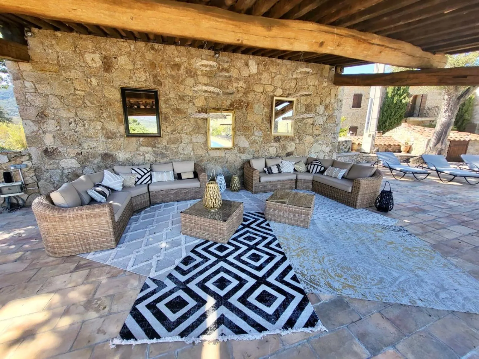 Patio in Domaine du Reginu