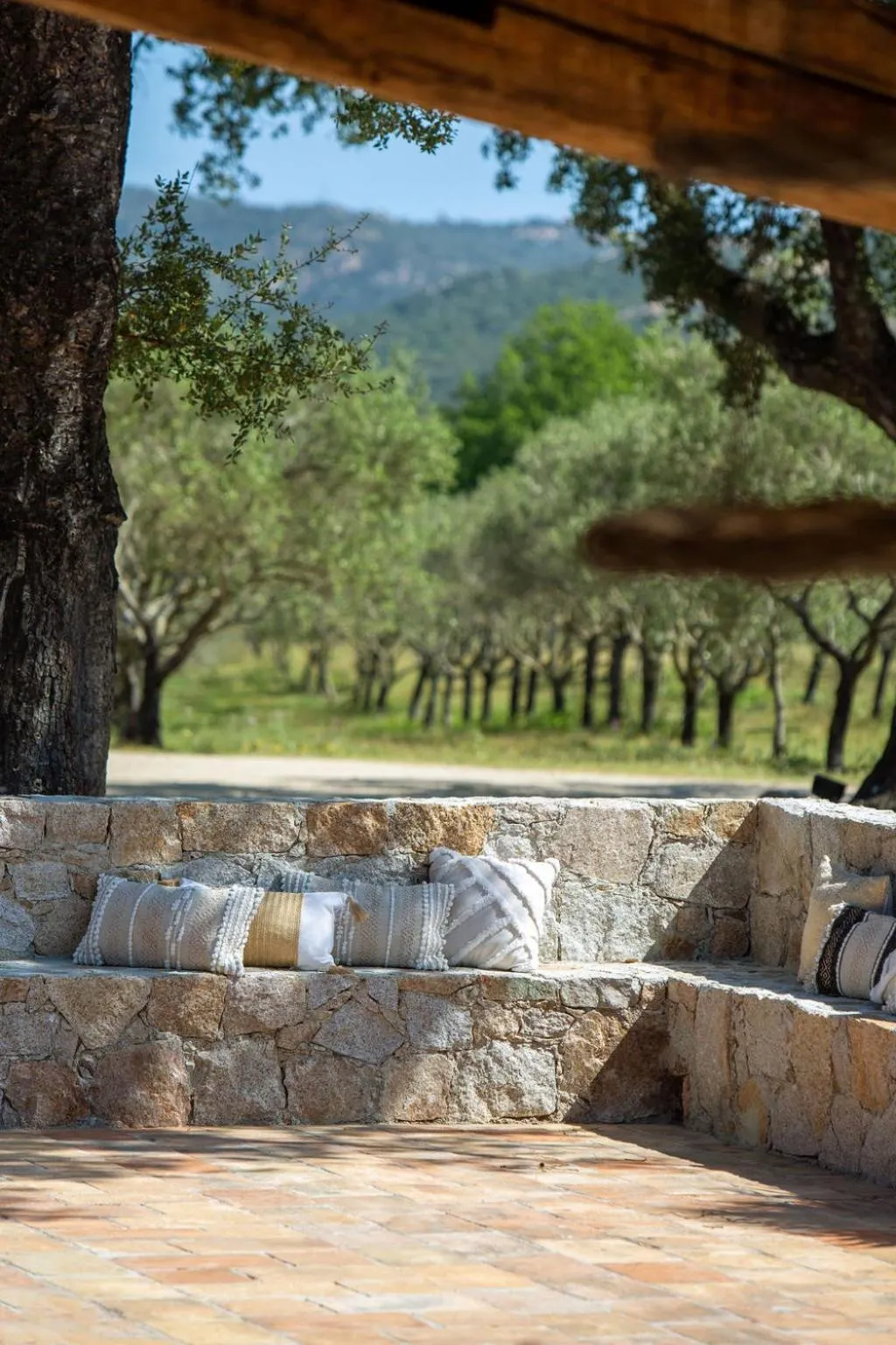 Garden in Domaine du Reginu