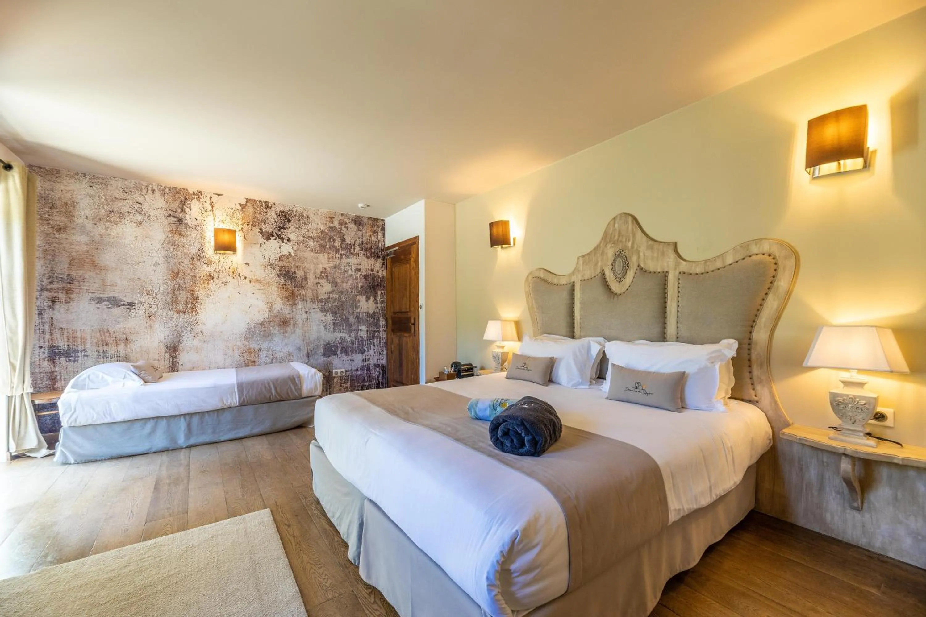 Bed in Domaine du Reginu