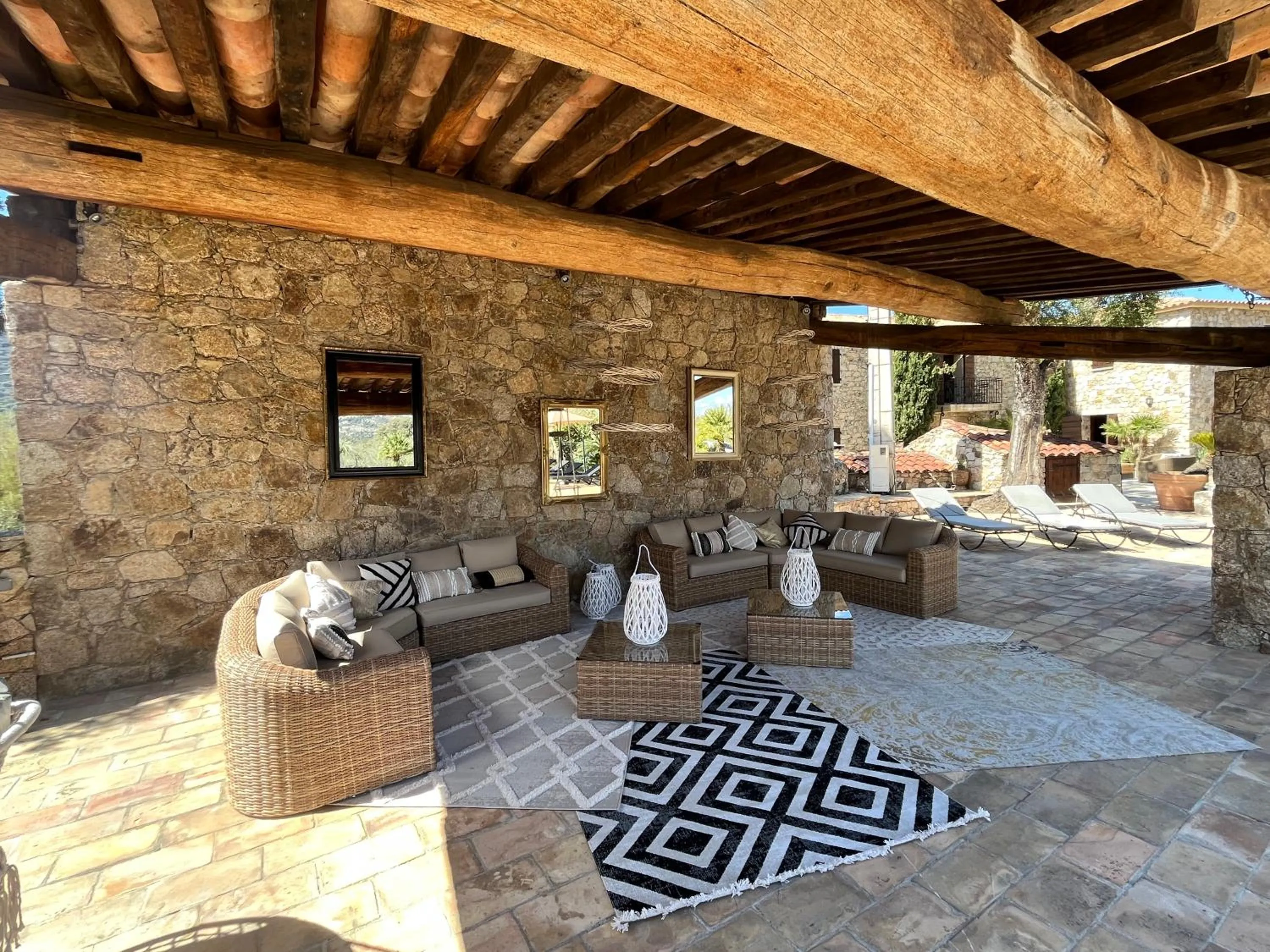 Patio in Domaine du Reginu