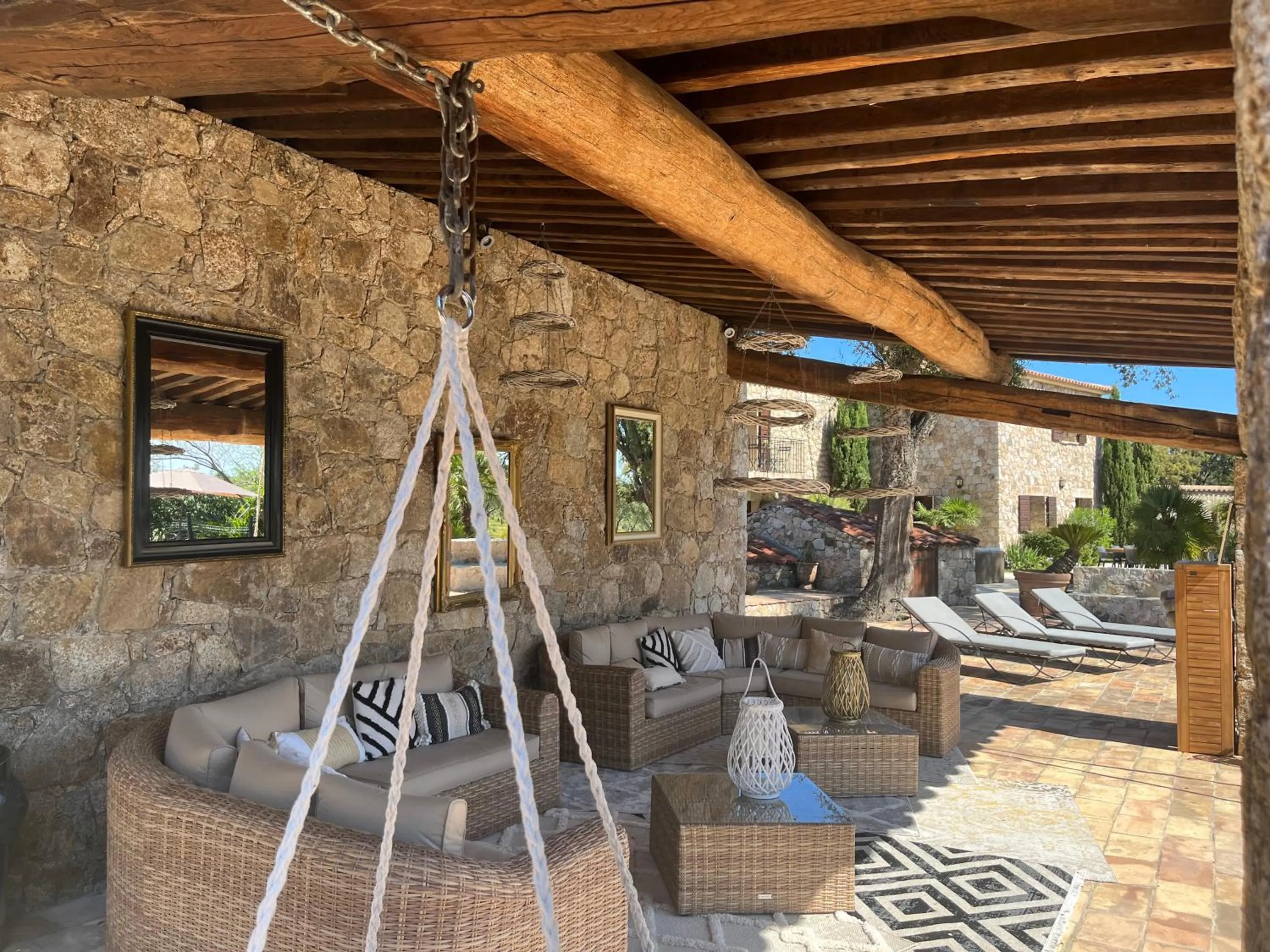 Patio in Domaine du Reginu