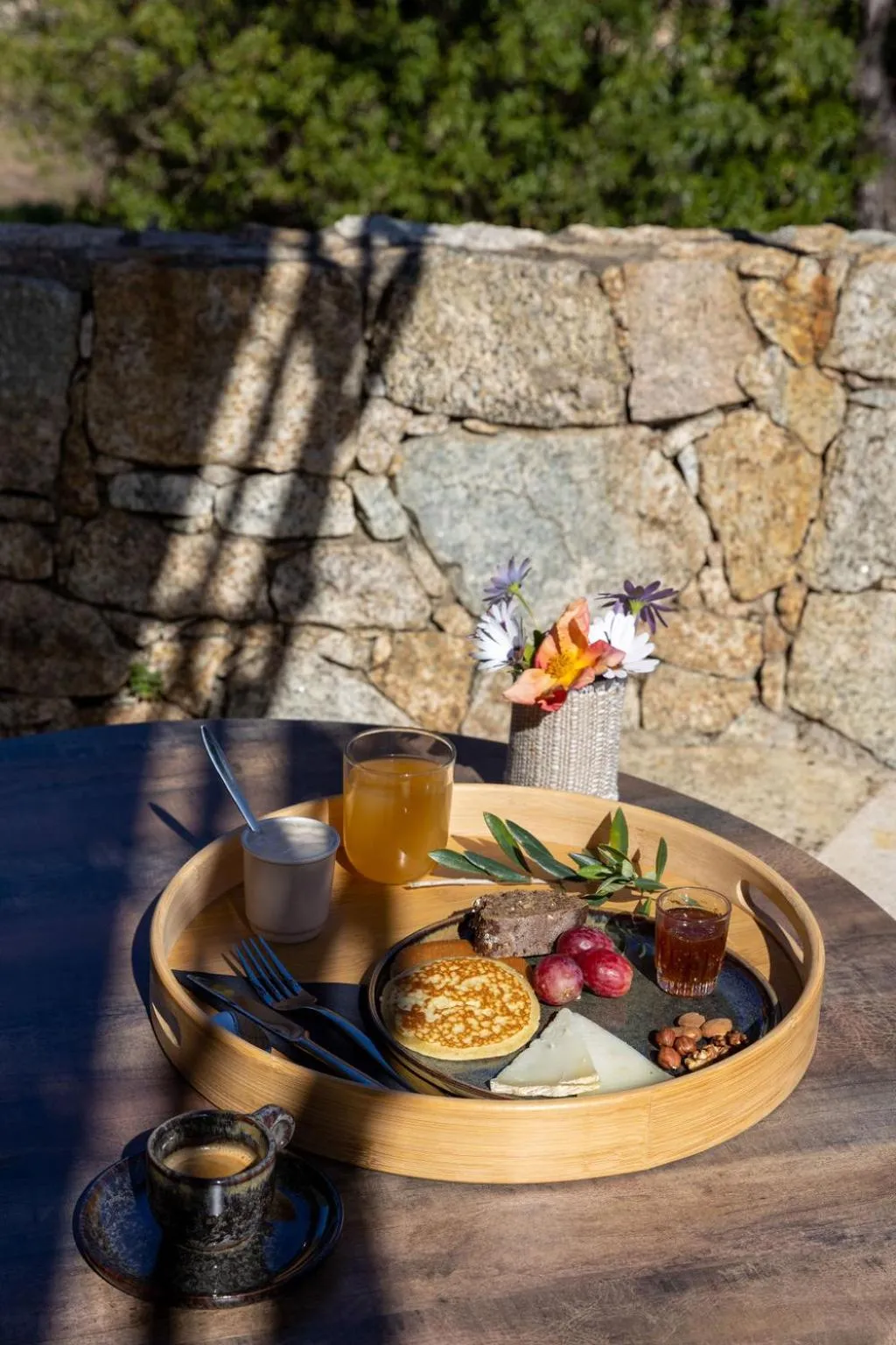 Food and drinks in Domaine du Reginu