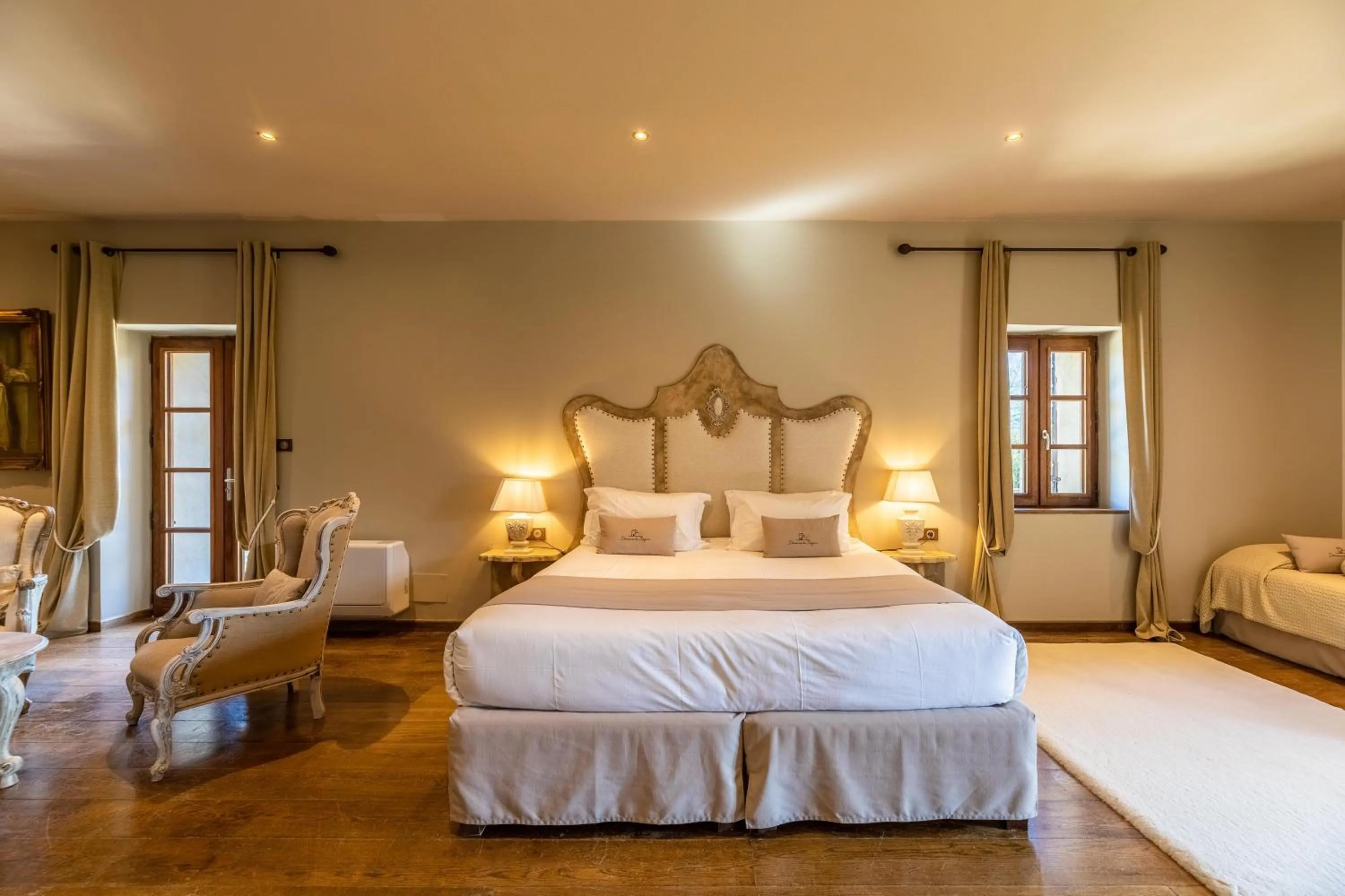 Bed in Domaine du Reginu