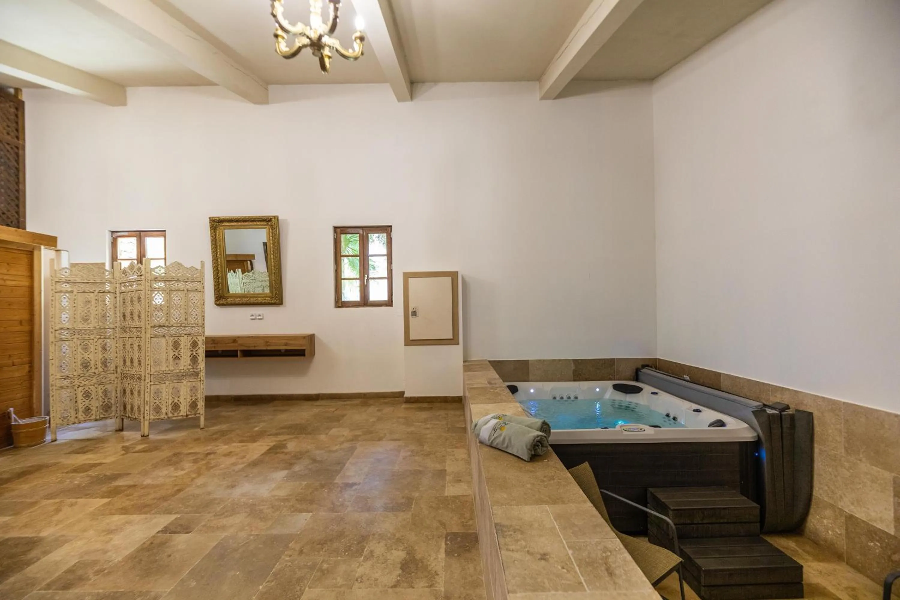 Spa and wellness centre/facilities in Domaine du Reginu
