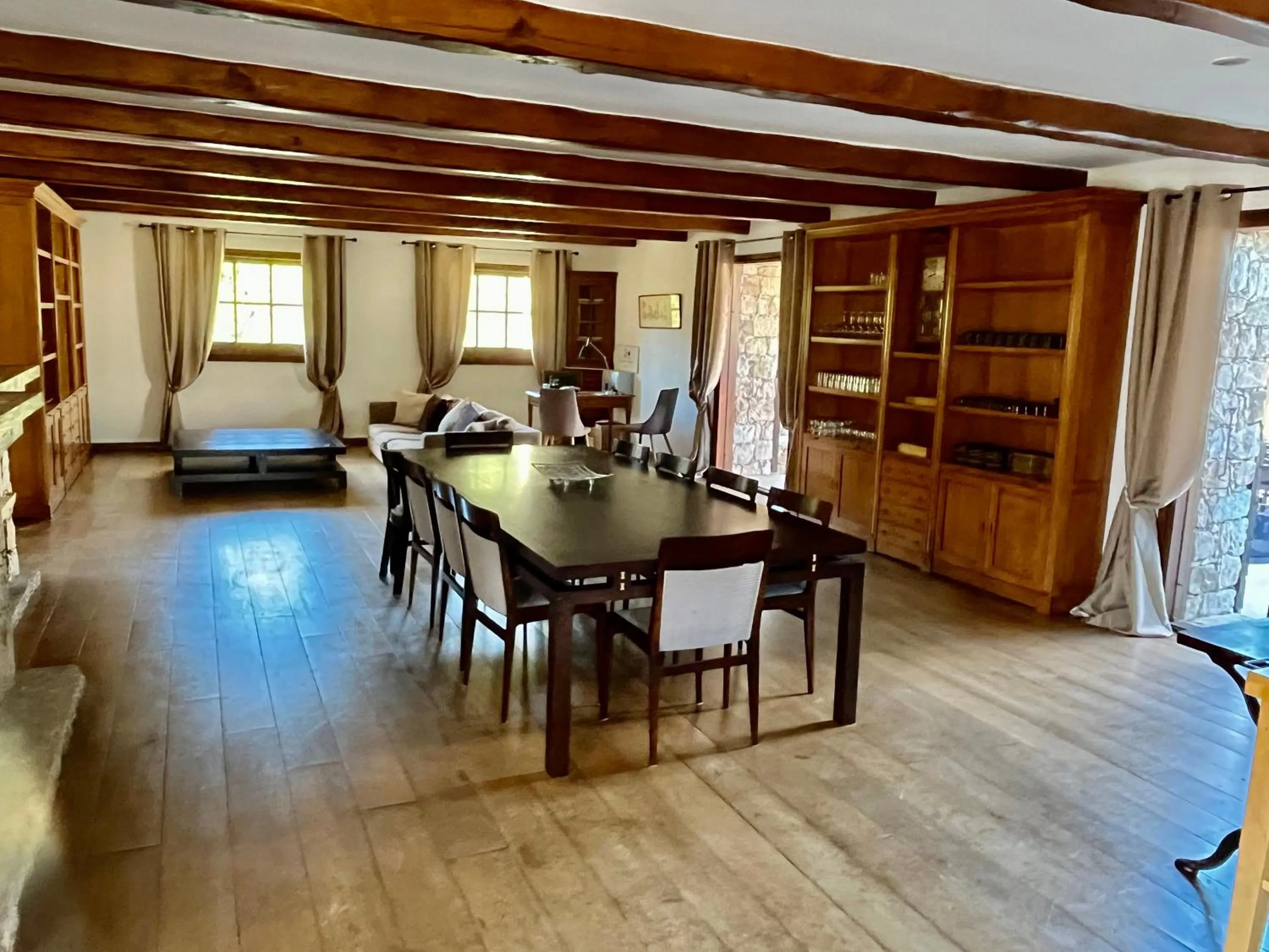 Seating area in Domaine du Reginu