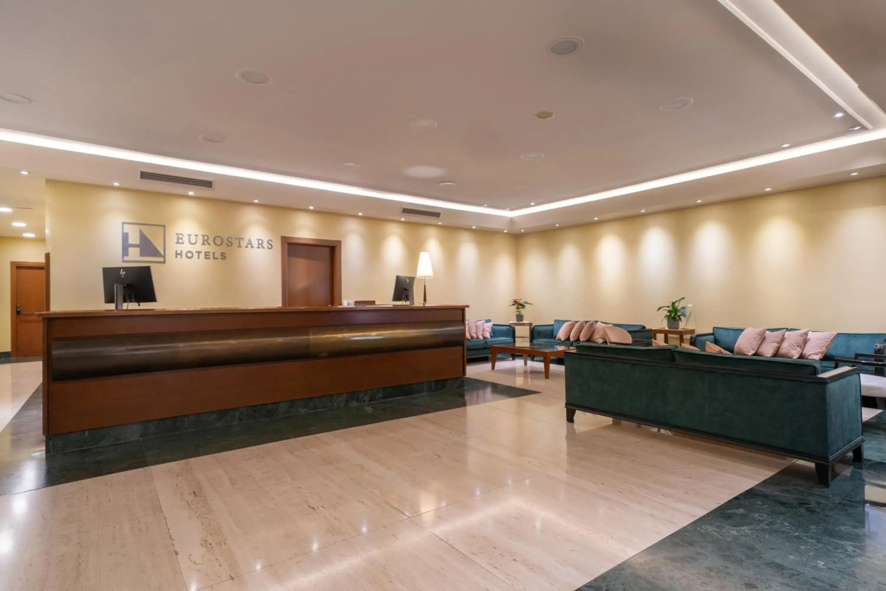 Lobby or reception in Eurostars Las Claras Lobby or reception in Eurostars Las Claras